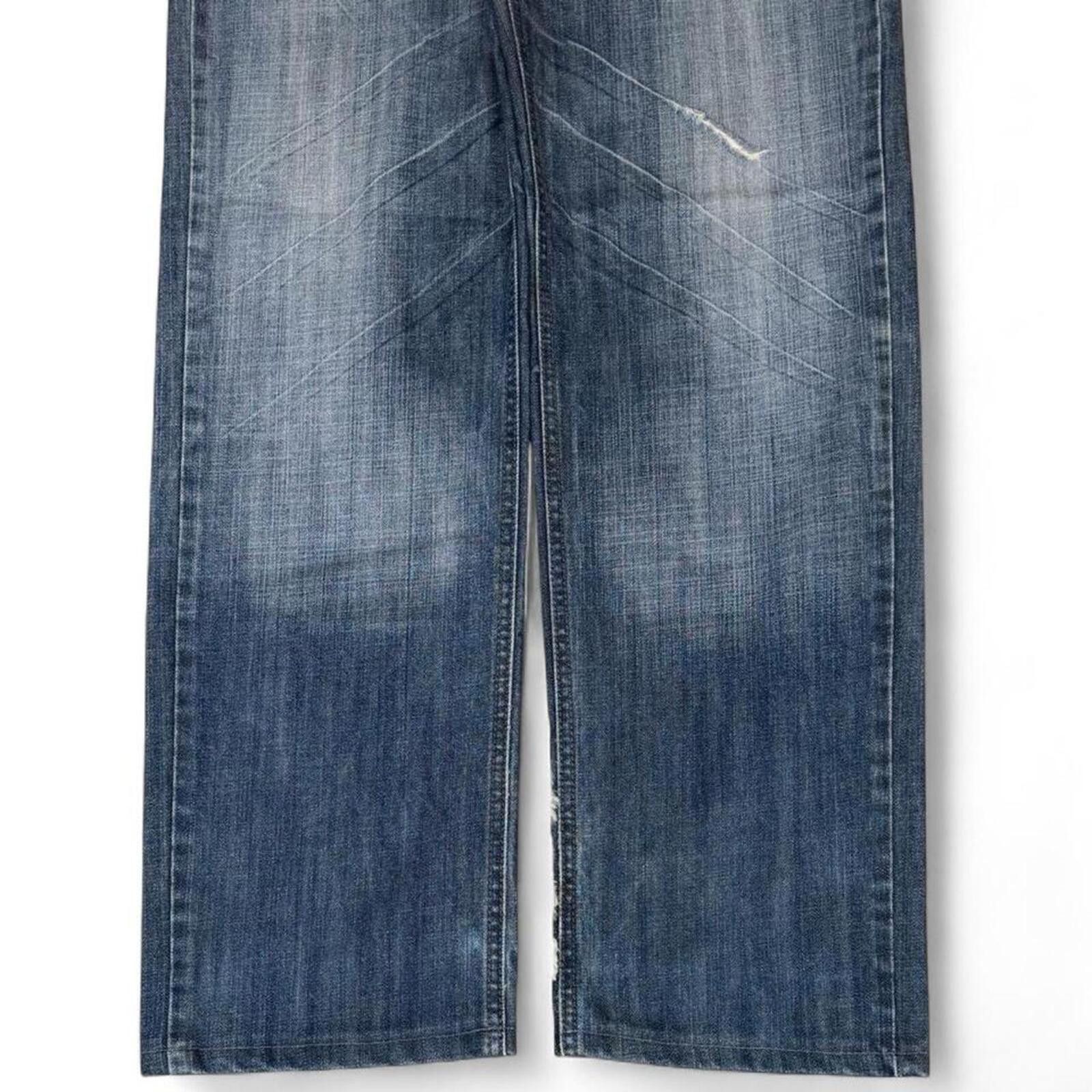 True Religion Y2K J.DANIEL UNIQUE DESIGN BOOTCUT STYLE DENIM JEANS Size US 32 / EU 48 - 6 Thumbnail