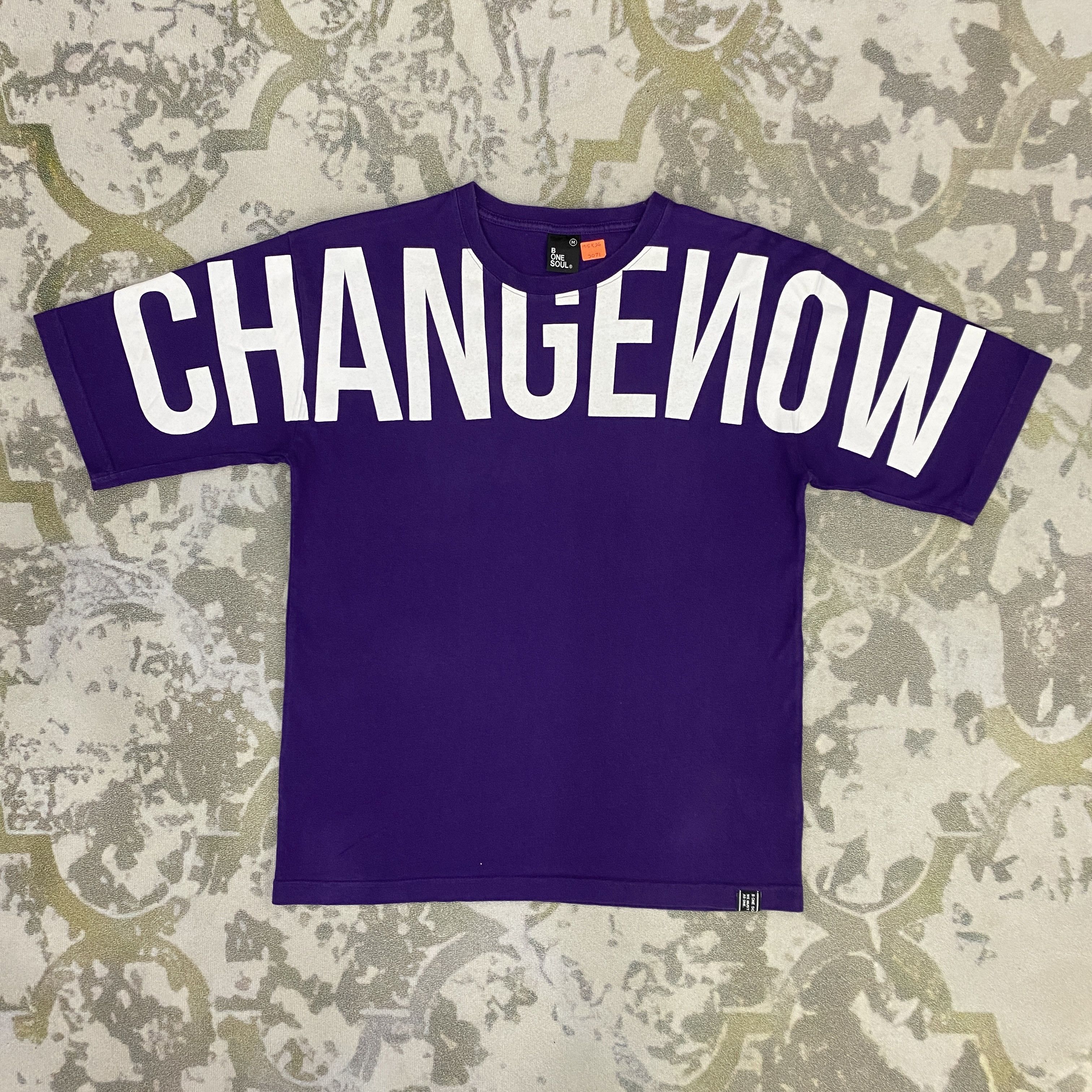 Vintage Vintage Changenow Tshirt - J071 Size US M / EU 48-50 / 2 - 1 Thumbnail