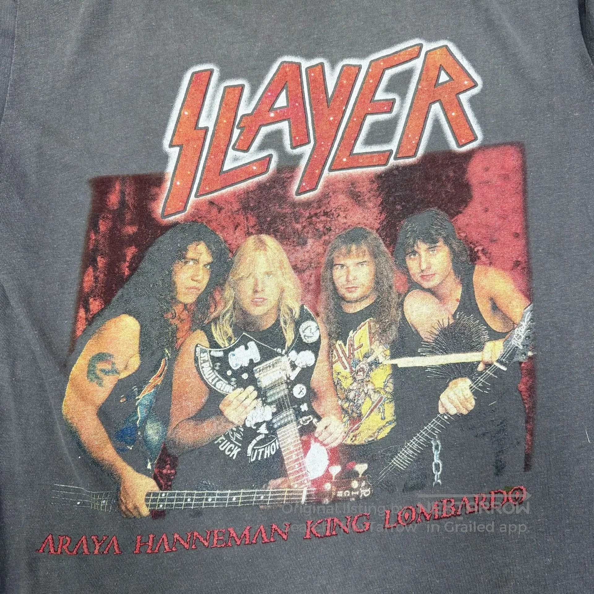 Vintage Vintage Slayer 90s. Size US M / EU 48-50 / 2 - 5 Thumbnail