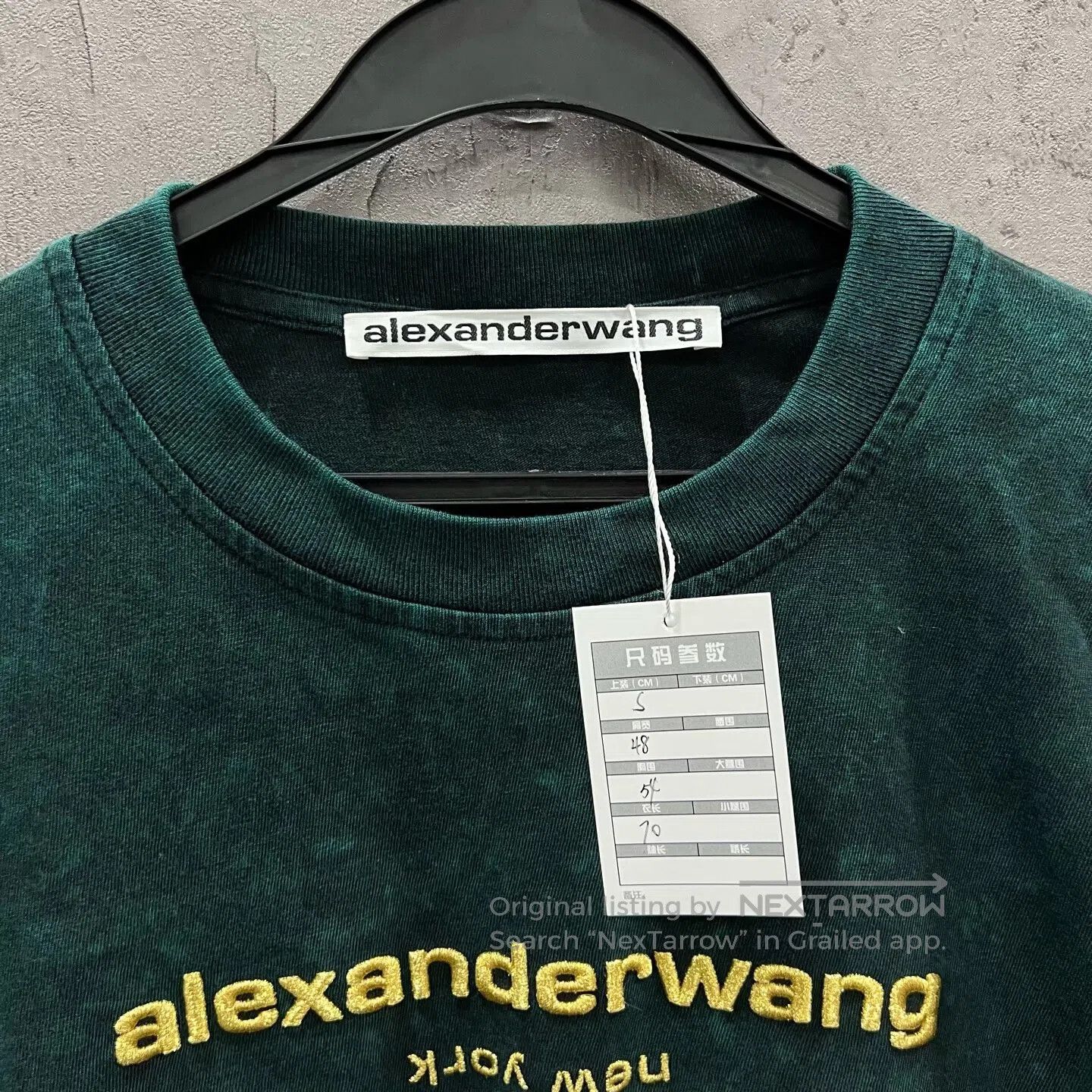 Alexander Wang Alexander Wang Cotton Long Sleeve T-Shirt| Size US S / EU 44-46 / 1 - 3 Thumbnail