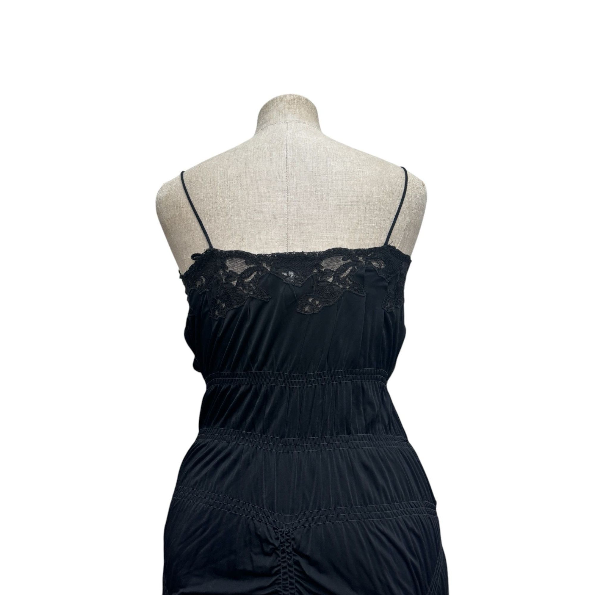 Jean Paul Gaultier Rare 1990s Black Sculptural draped Dress Size S / US 4 / IT 40 - 5 Thumbnail