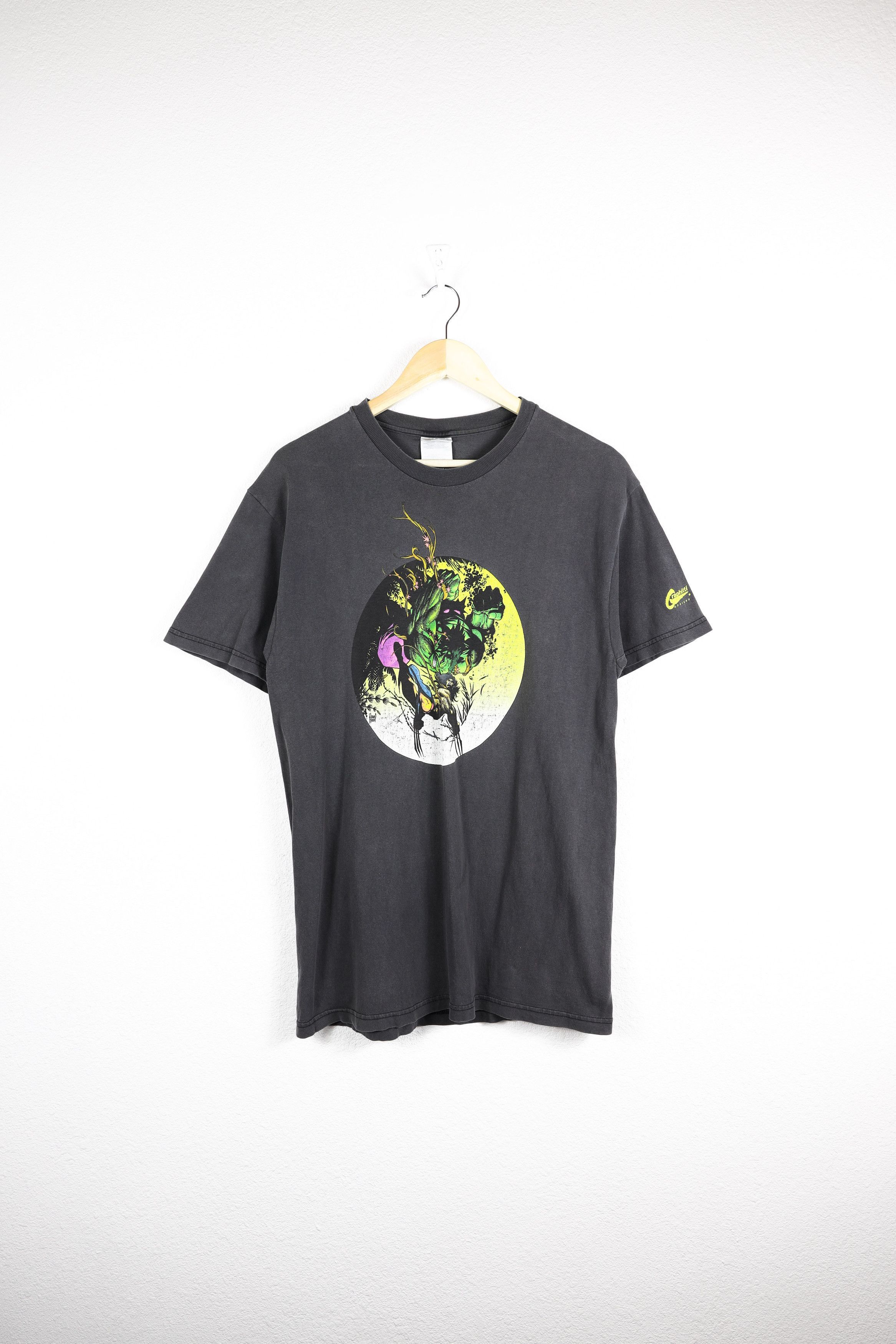 Marvel Comics × Vintage Vintage Marvel Comics Hulk vs Wolverine Graphic Tee T-shirt Size US M / EU 48-50 / 2 - 1 Thumbnail