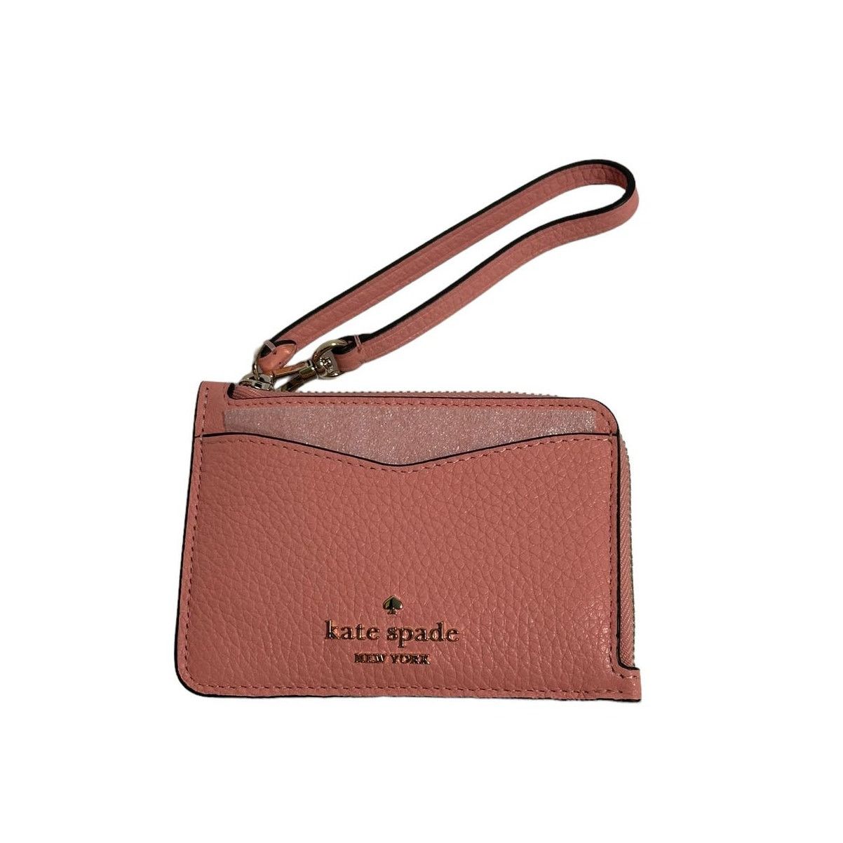 Kate Spade Kate Spade Leila Small Cardholder Wristlet Peachy Rose Size ONE SIZE - 1 Thumbnail