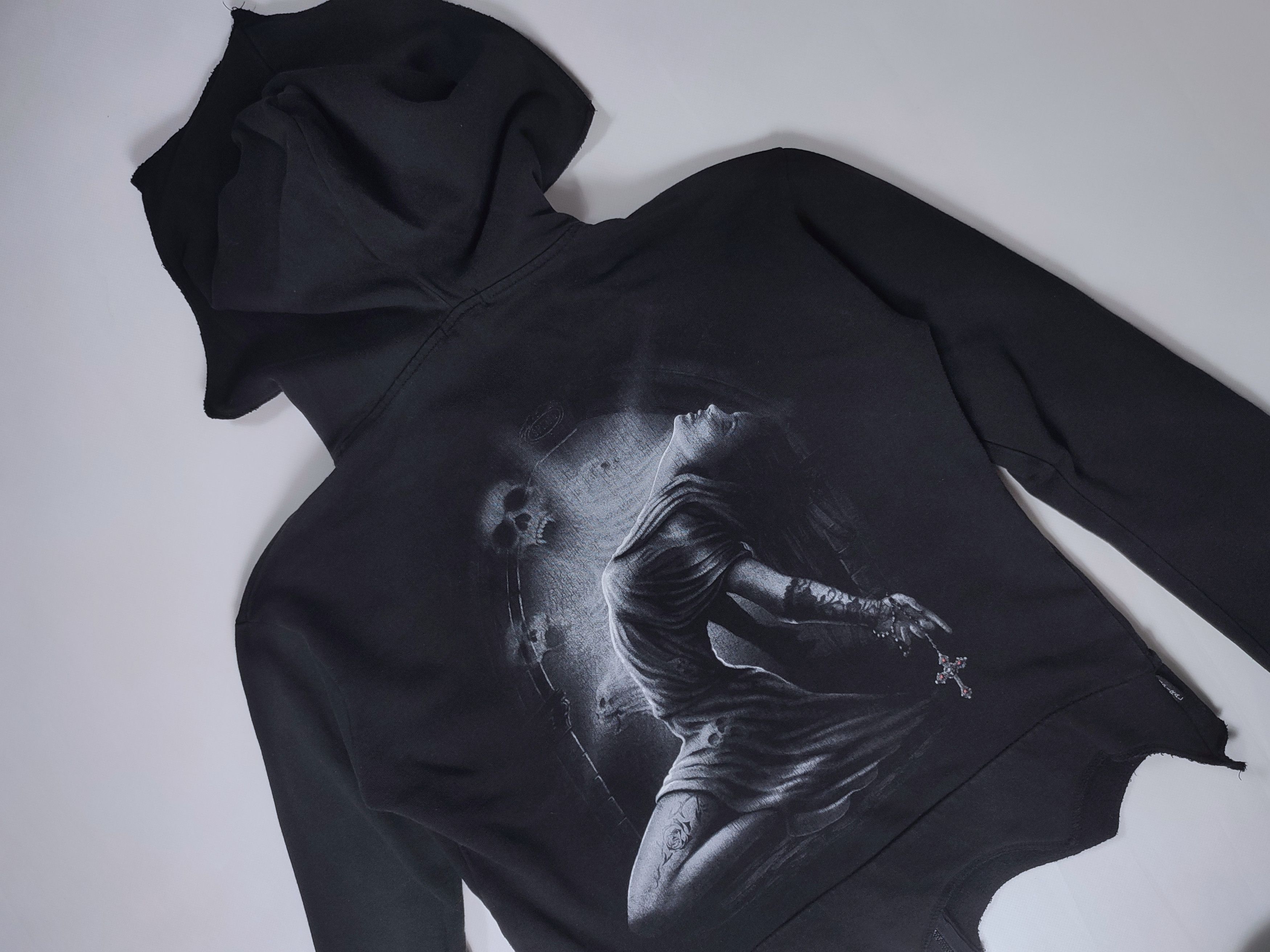 Affliction Spiral Y2k opium zip hoodie Rick Owens Size US M / EU 48-50 / 2 - 8 Thumbnail