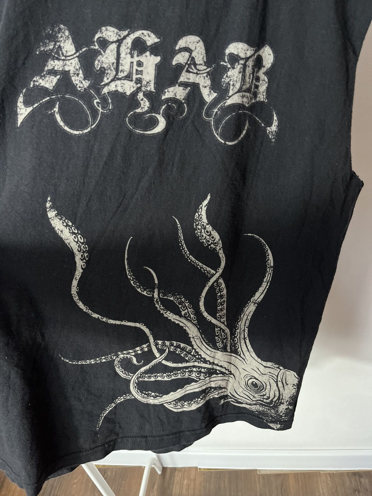 Band Tees × Vintage Vintage AHAB Tank Top Sleeveless t-shirt Vest Size US L / EU 52-54 / 3 - 3 Thumbnail