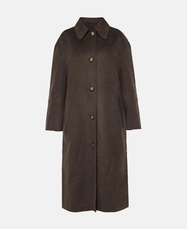 Wool Coat Car in Brown, Women's (Size Xs)