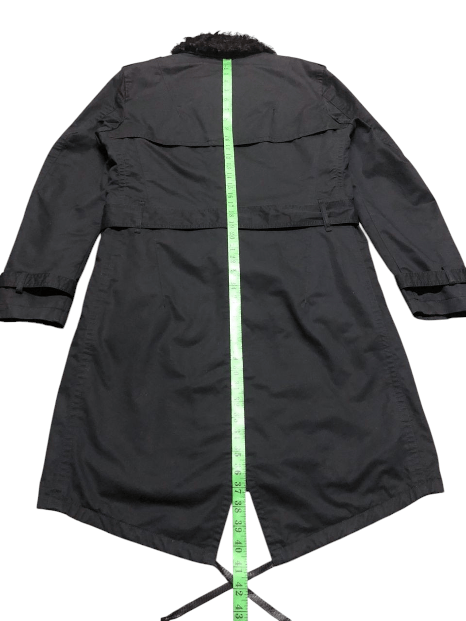 Neil Barrett Black Barrett By Neil Barrett Double Breasted Belted Size US M / EU 48-50 / 2 - 20 Thumbnail