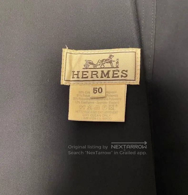 Hermes Hermes Cotton blended trench coat Size US M / EU 48-50 / 2 - 6 Thumbnail