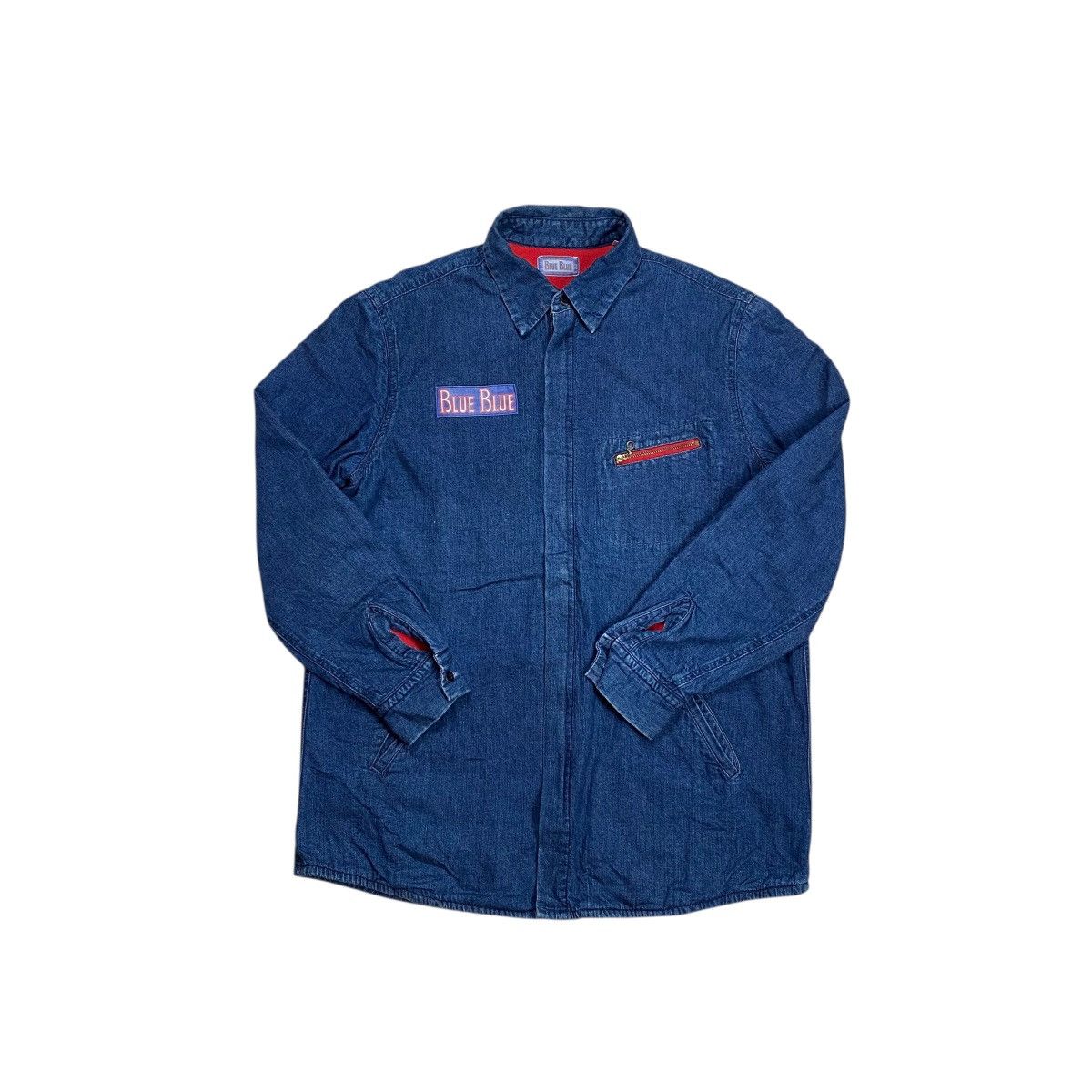 Blue Blue Japan Blue Blue Japan Logo Patch Denim Work Jacket Size US L / EU 52-54 / 3 - 3 Thumbnail