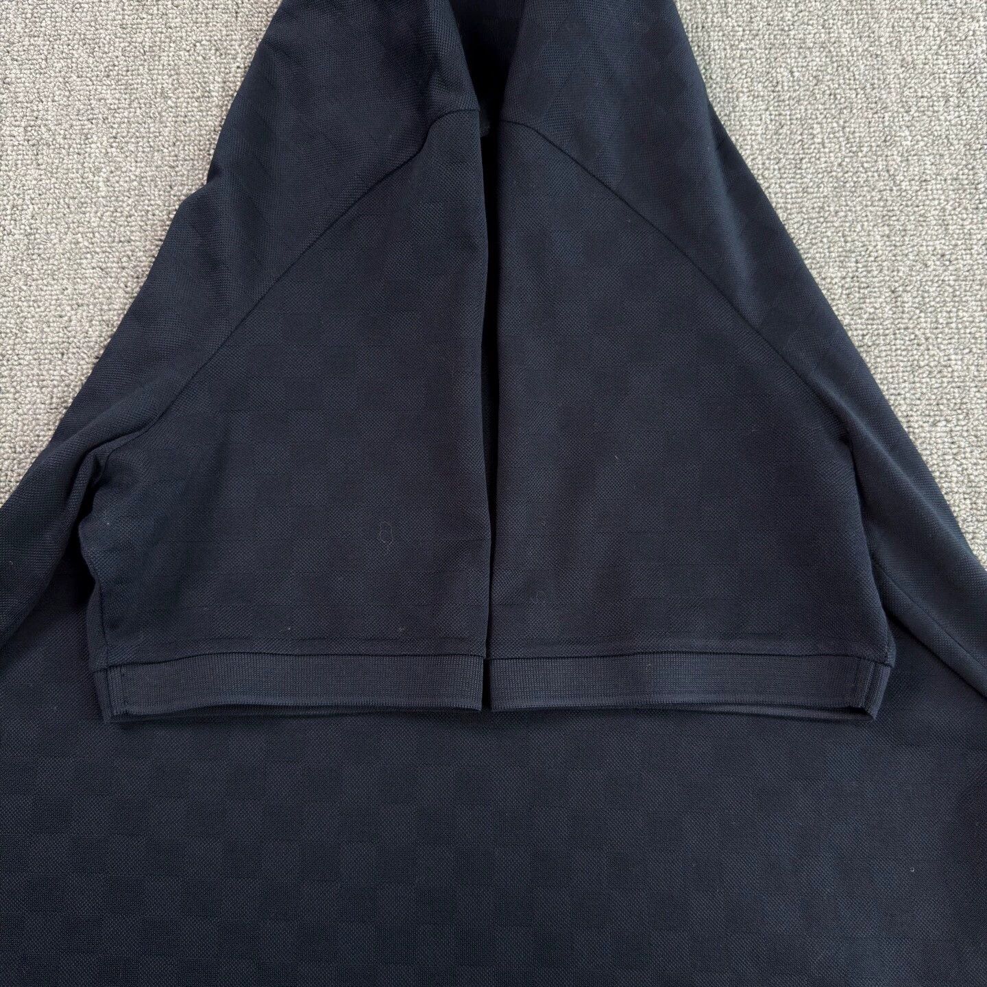 Louis Vuitton LV Damier Navy Short-Sleeve Polo Shirt 4L Near New Size US XXL / EU 58 / 5 - 4 Thumbnail