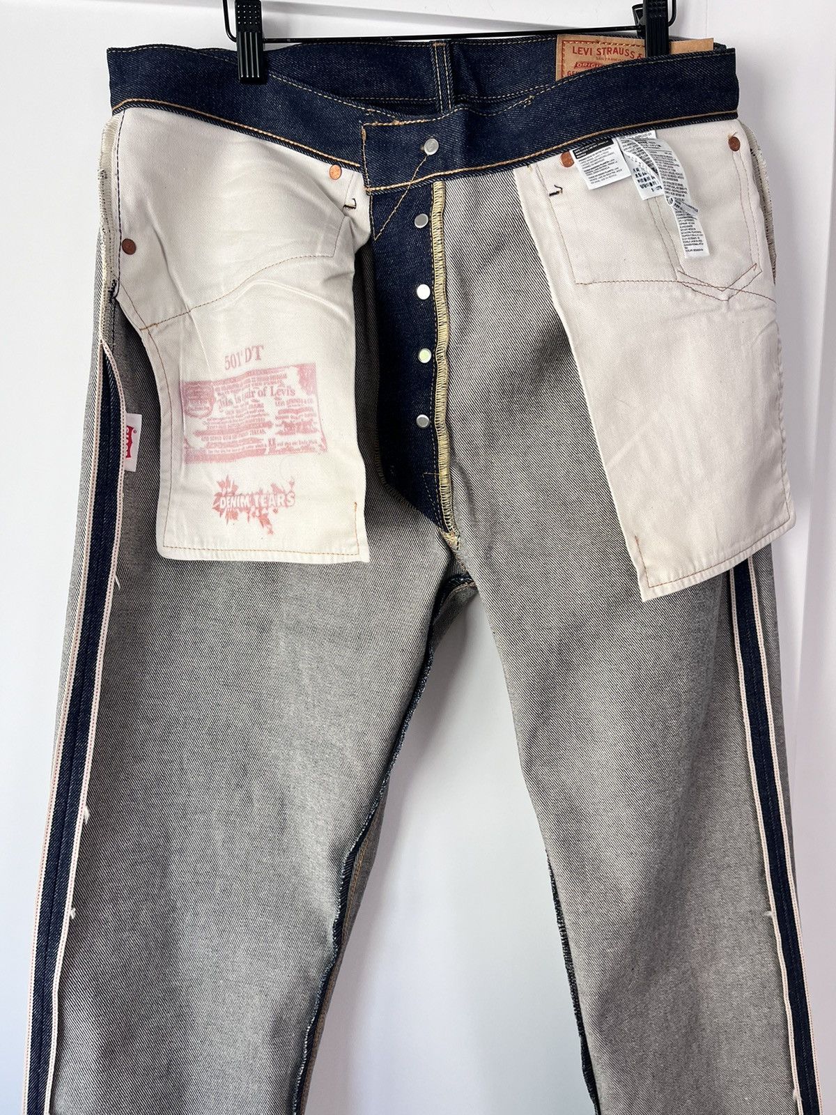 DENIM TEARS DENIM TEARS SELVEDGE DENIM Size US 33 - 9 Thumbnail