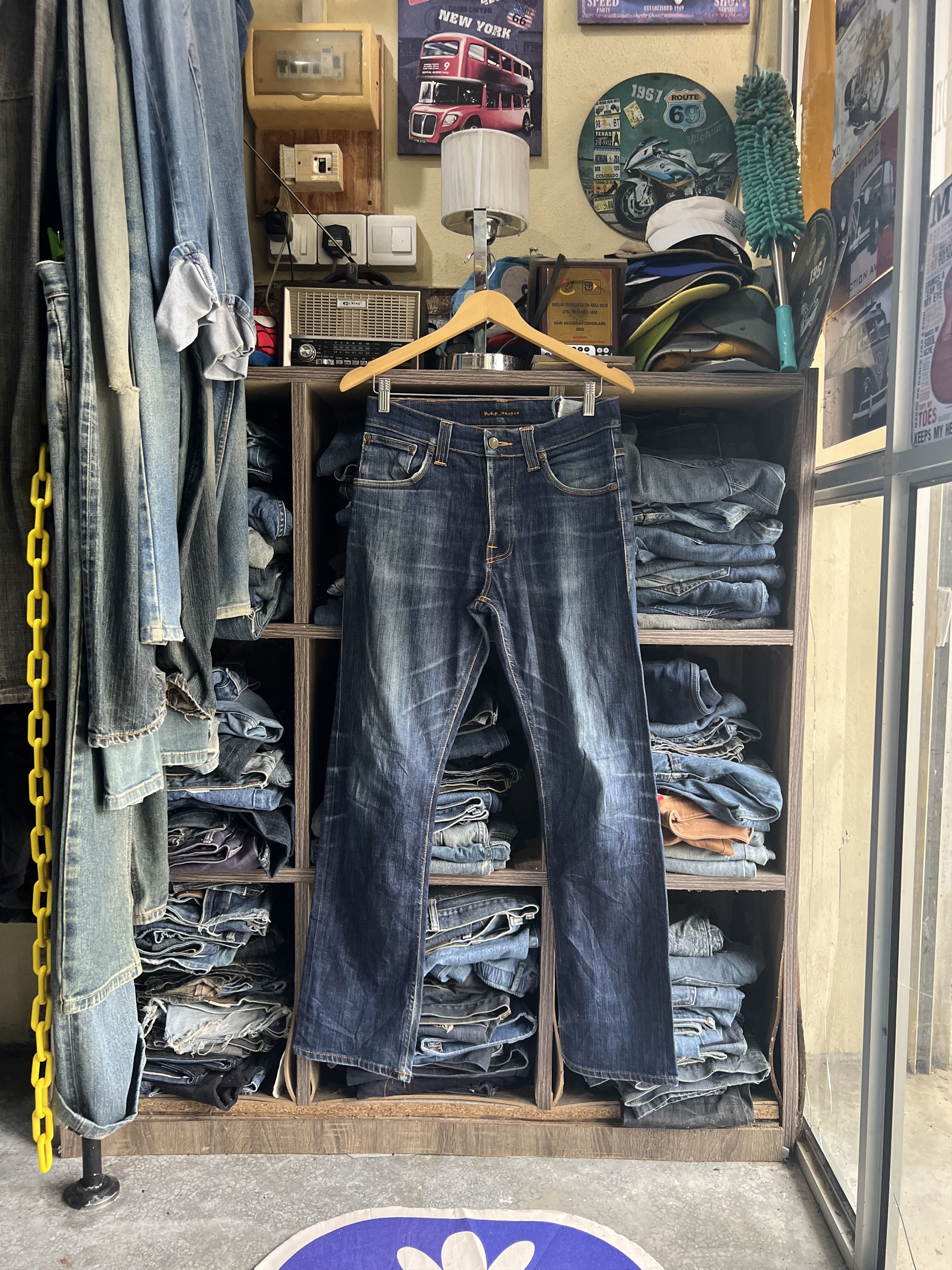 Nudie Jeans 🔥Nudie Jeans Made in Italy Distressed Denim Size US 30 / EU 46 - 20 Thumbnail