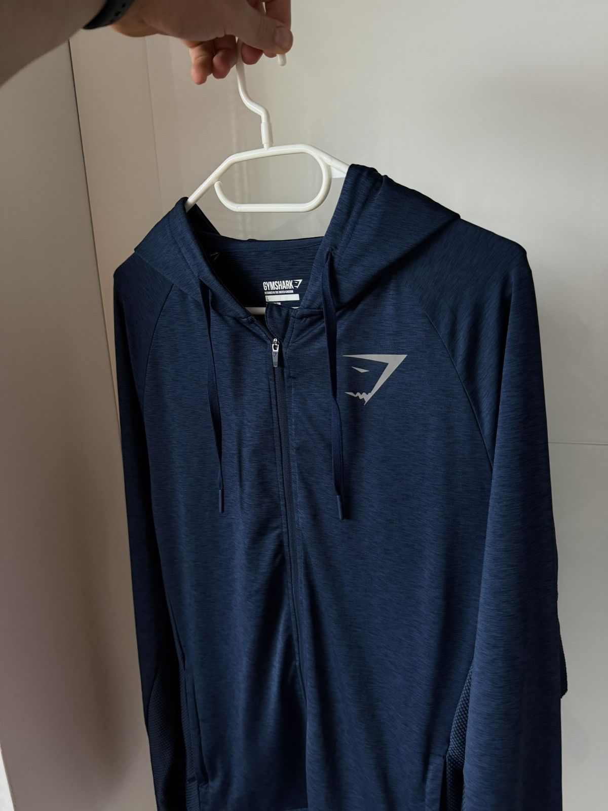 Gymshark Gymshark Dry Onyx David Laid Style Zip Hoodie Size US L / EU 52-54 / 3 - 6 Thumbnail