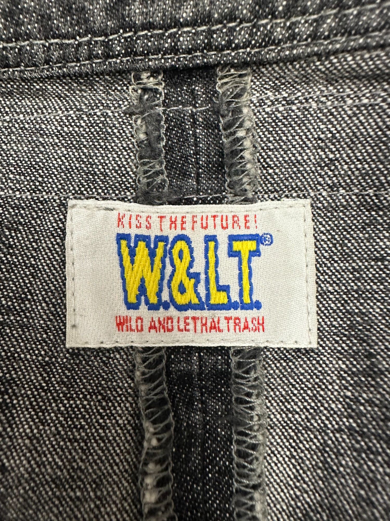 Walter Van Beirendonck S/S 2002 Embroidered Grey Gilet Size US M / EU 48-50 / 2 - 8 Thumbnail