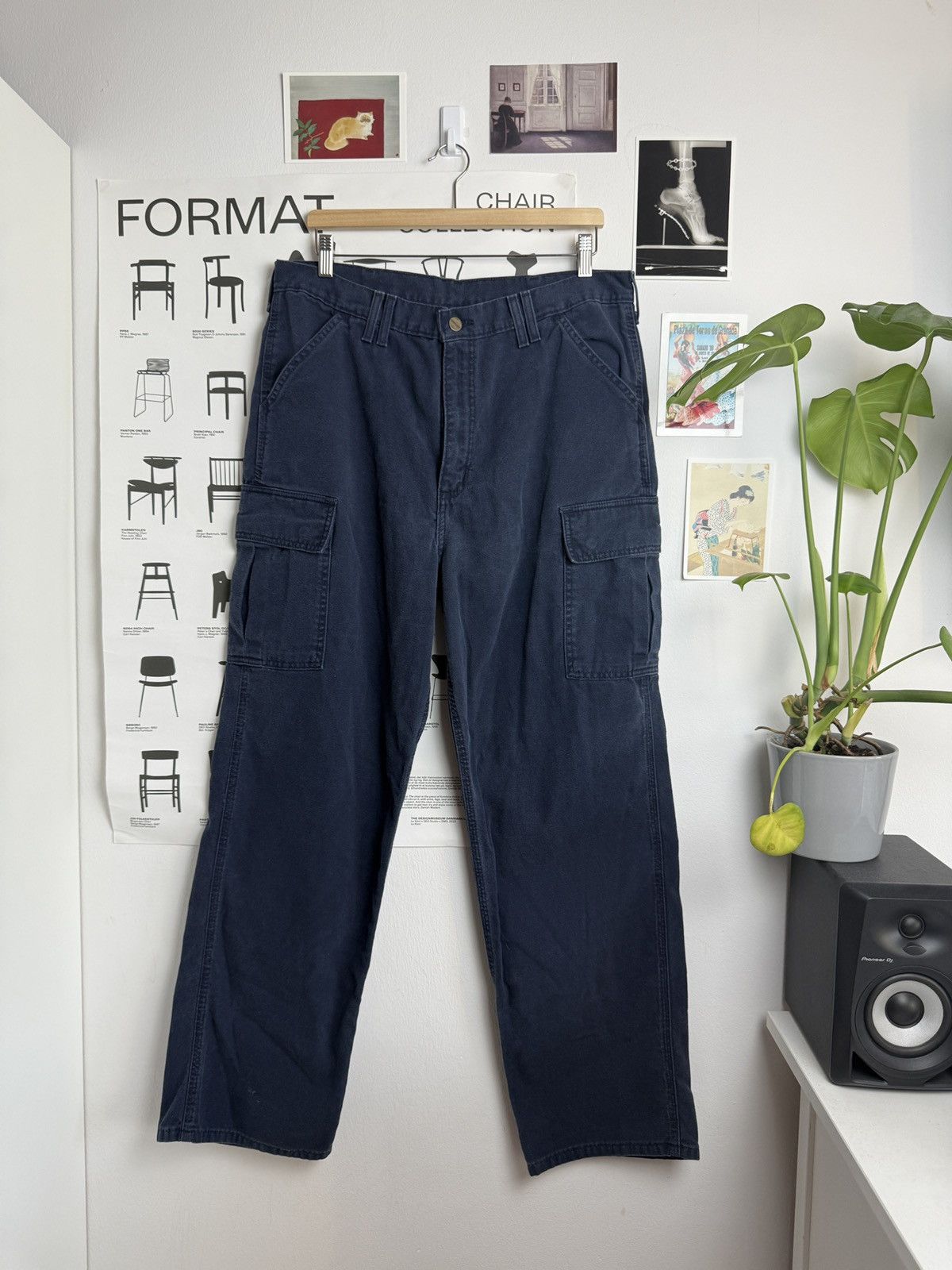 Other Carhartt single knee baggy cargo pants 34x34 skate workwear Size US 34 / EU 50 - 2 Thumbnail