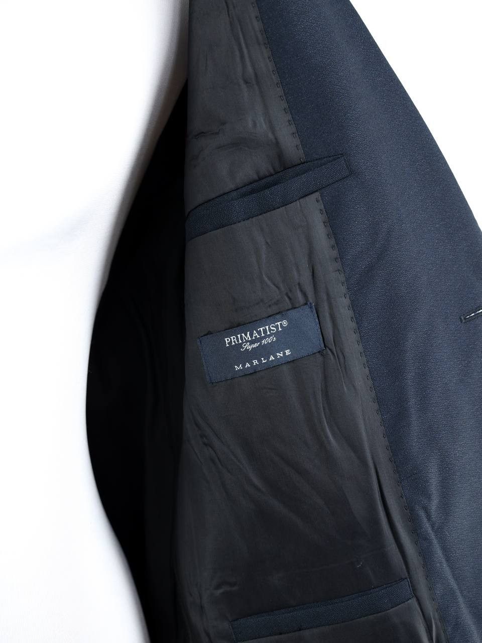 J.Lindeberg J.LINDEBERG Super 100's wool jacket with leather collar Size 54R - 7 Thumbnail