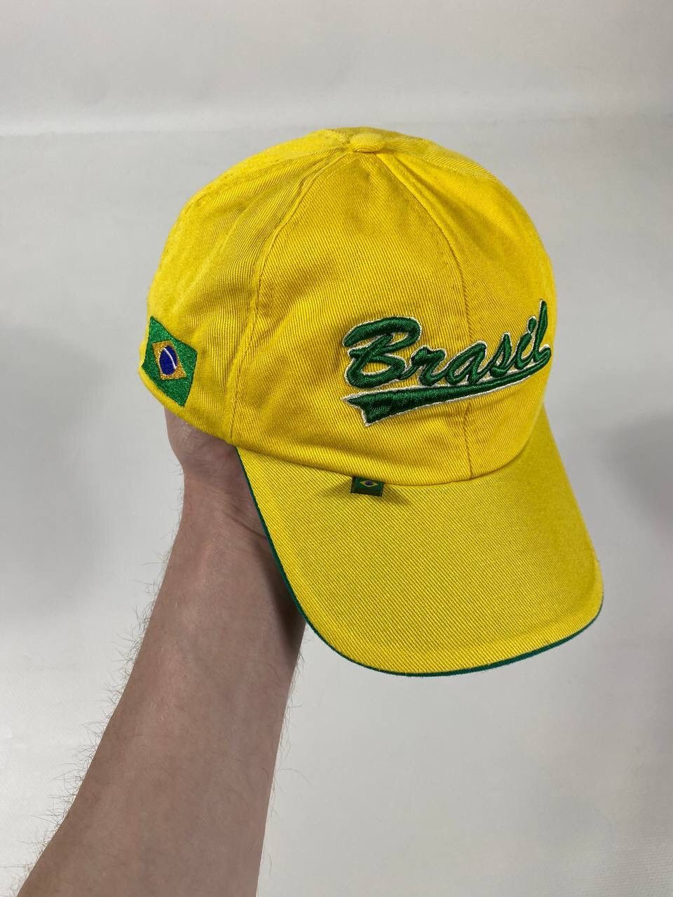 Vintage Vintage Brasil Cap Fifa World Cup Football Style Size ONE SIZE - 1 Thumbnail