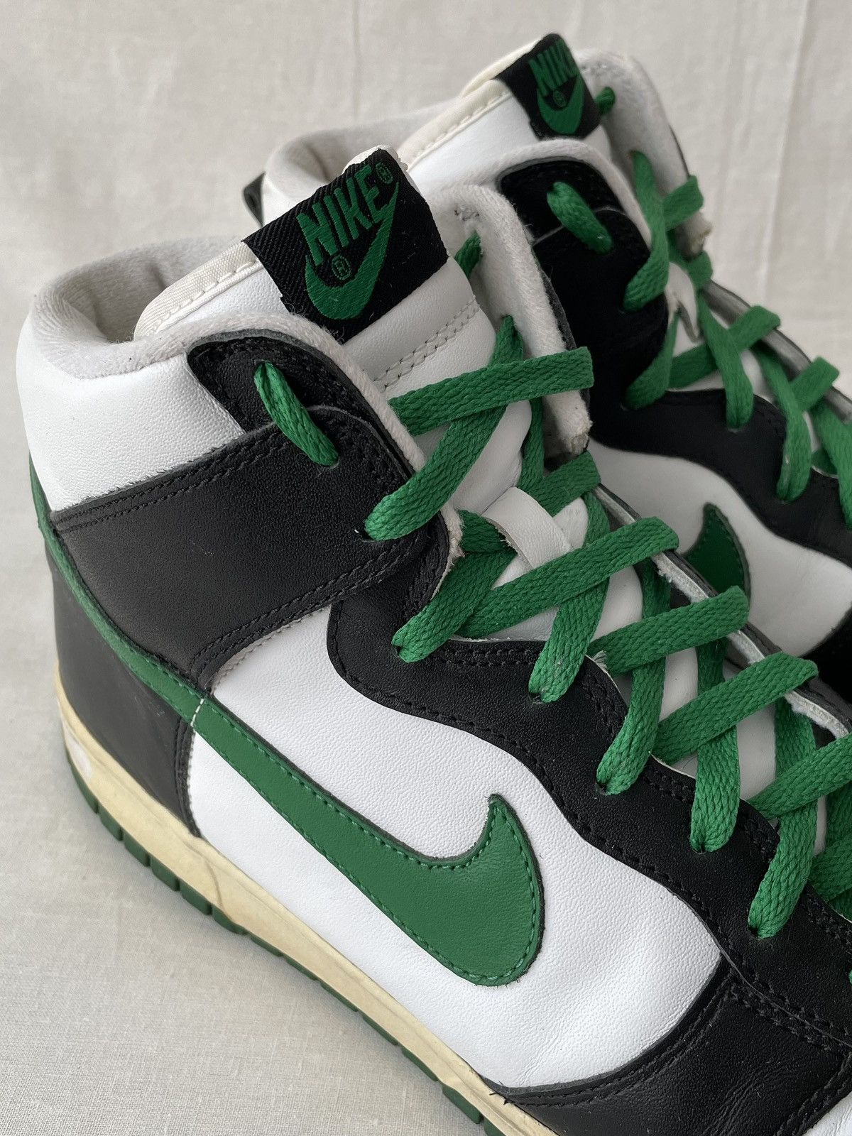 Nike '06 Nike Dunk Hi Pine Green Sneakers 309432-131 Size US 11 / EU 44 - 4 Thumbnail