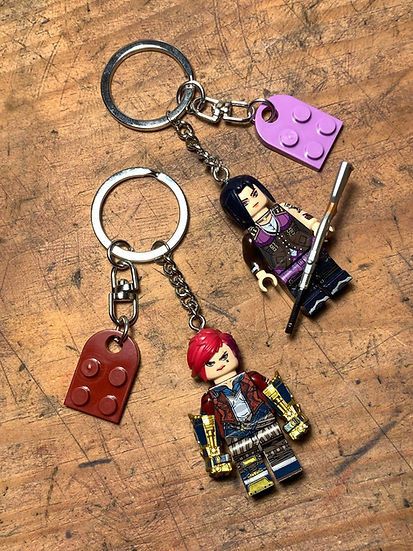 Cartoon Network × Handmade irritated studio arcane caitlyn vi anime keychain minifigure Size ONE SIZE - 4 Thumbnail