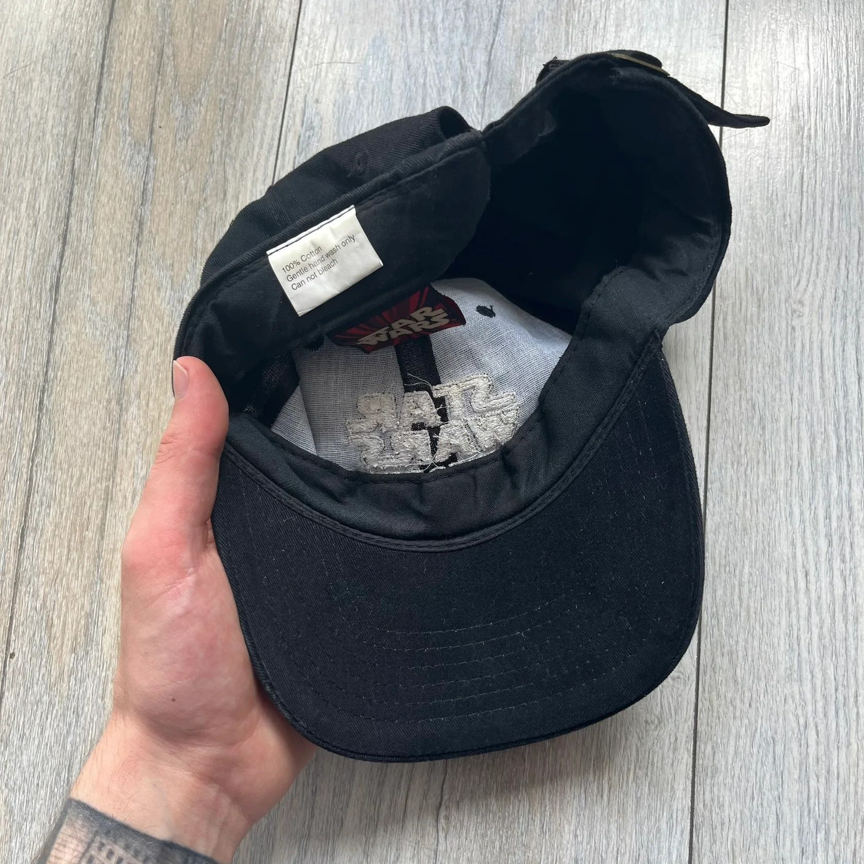 Star Wars Star Wars Episode I 90's Black Baseball Cap Size ONE SIZE - 7 Thumbnail