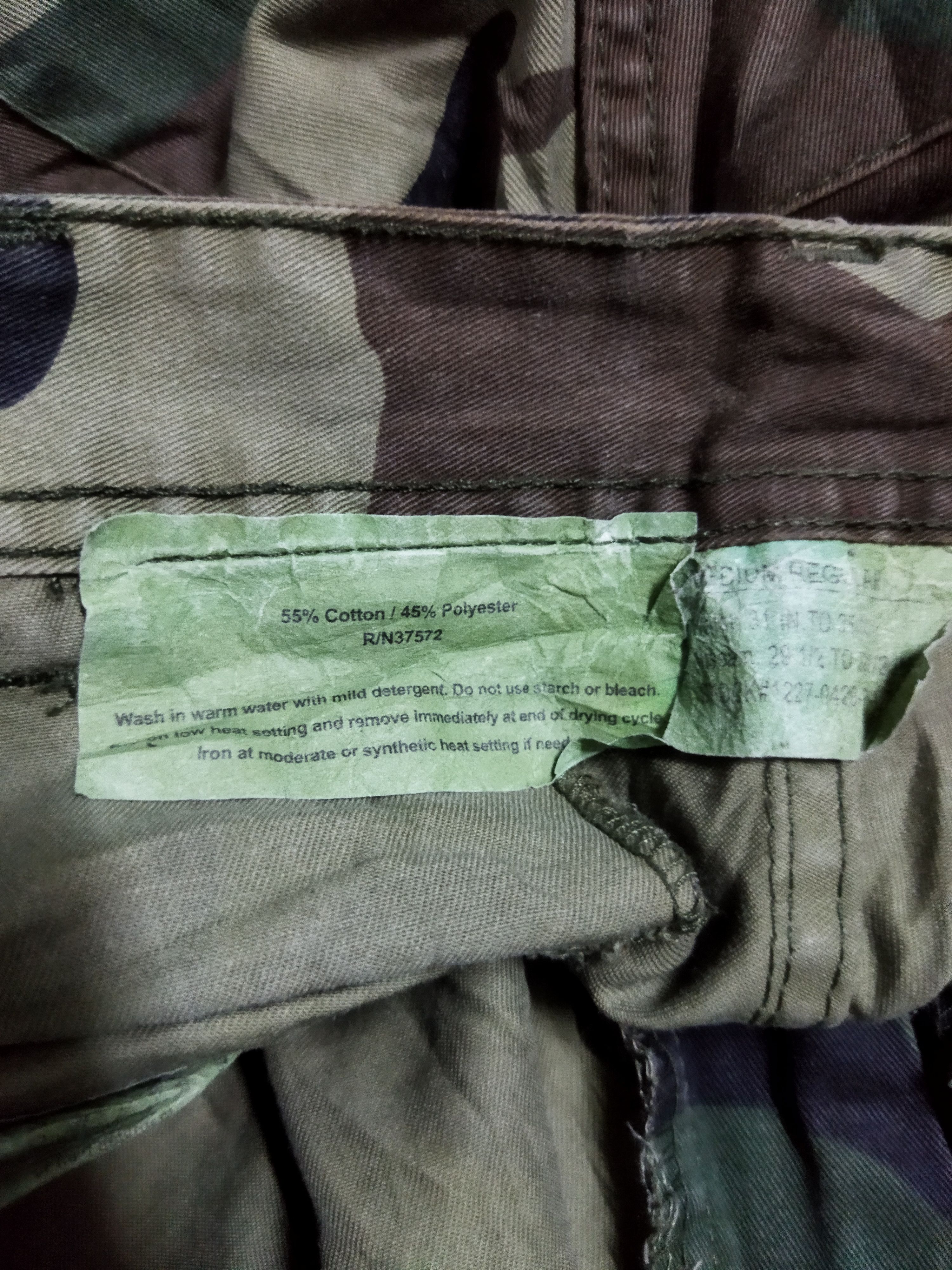 Other Us Army Pants Size US 34 / EU 50 - 4 Thumbnail