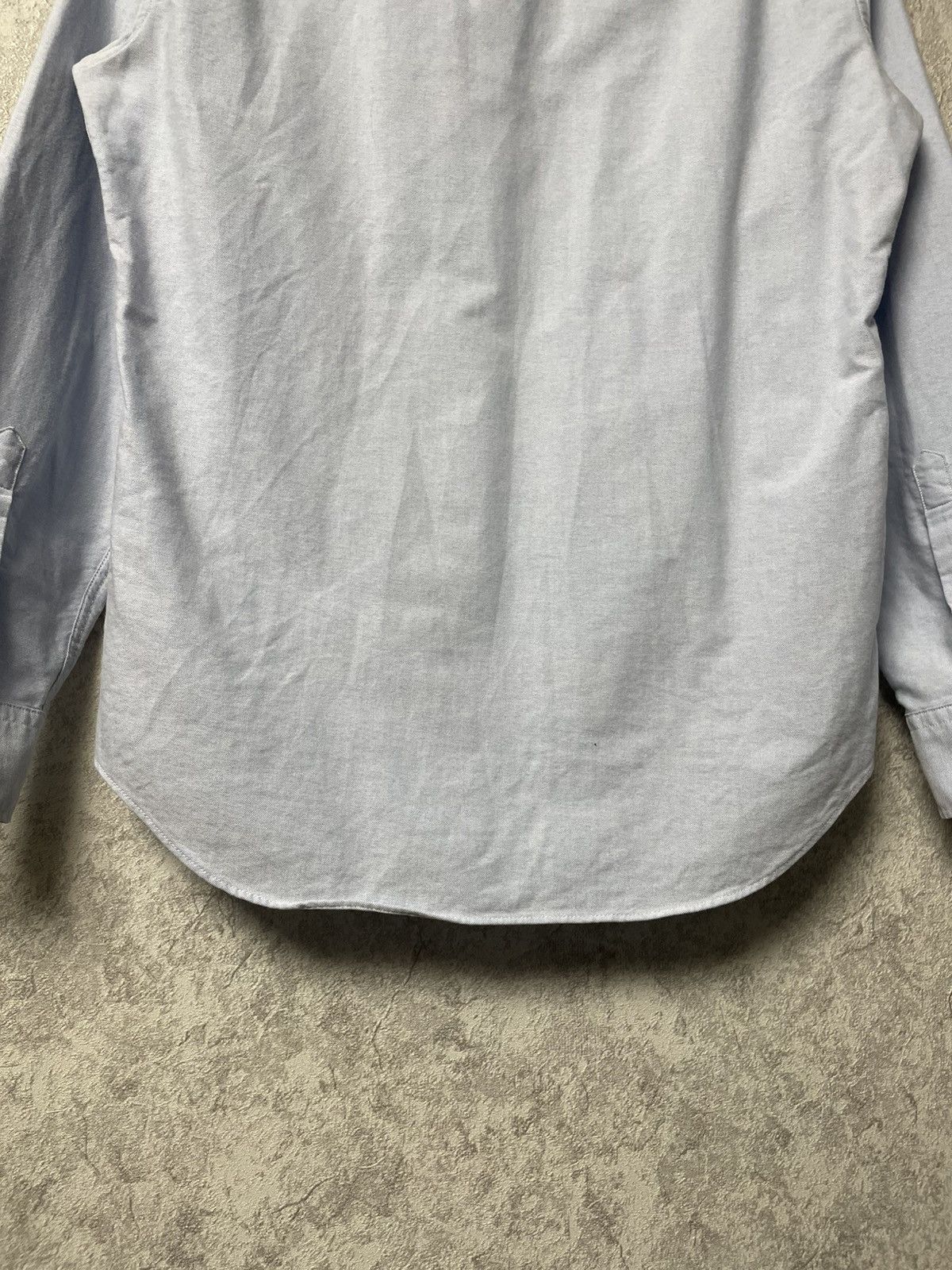 Burberry Vintage Burberry Nova Check Blue Long Sleeve Shirt Button Up Size US S / EU 44-46 / 1 - 20 Thumbnail