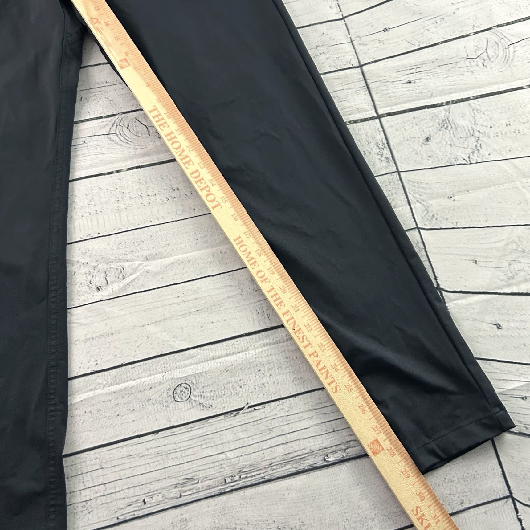 Vintage Barbell Apparel Slim Flat Front Zip Pockets Pants Men's 30x39 Navy Blue Blue 5-Pocket Design Slim Casual Chino Mens 30 Inseam 30 Size US 30 / EU 46 - 2 Thumbnail