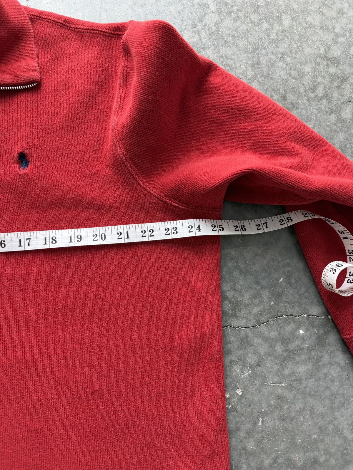 Polo Ralph Lauren Vintage Y2K Polo Ralph Lauren Quarter Zip Sweatshirt Size US L / EU 52-54 / 3 - 5 Thumbnail