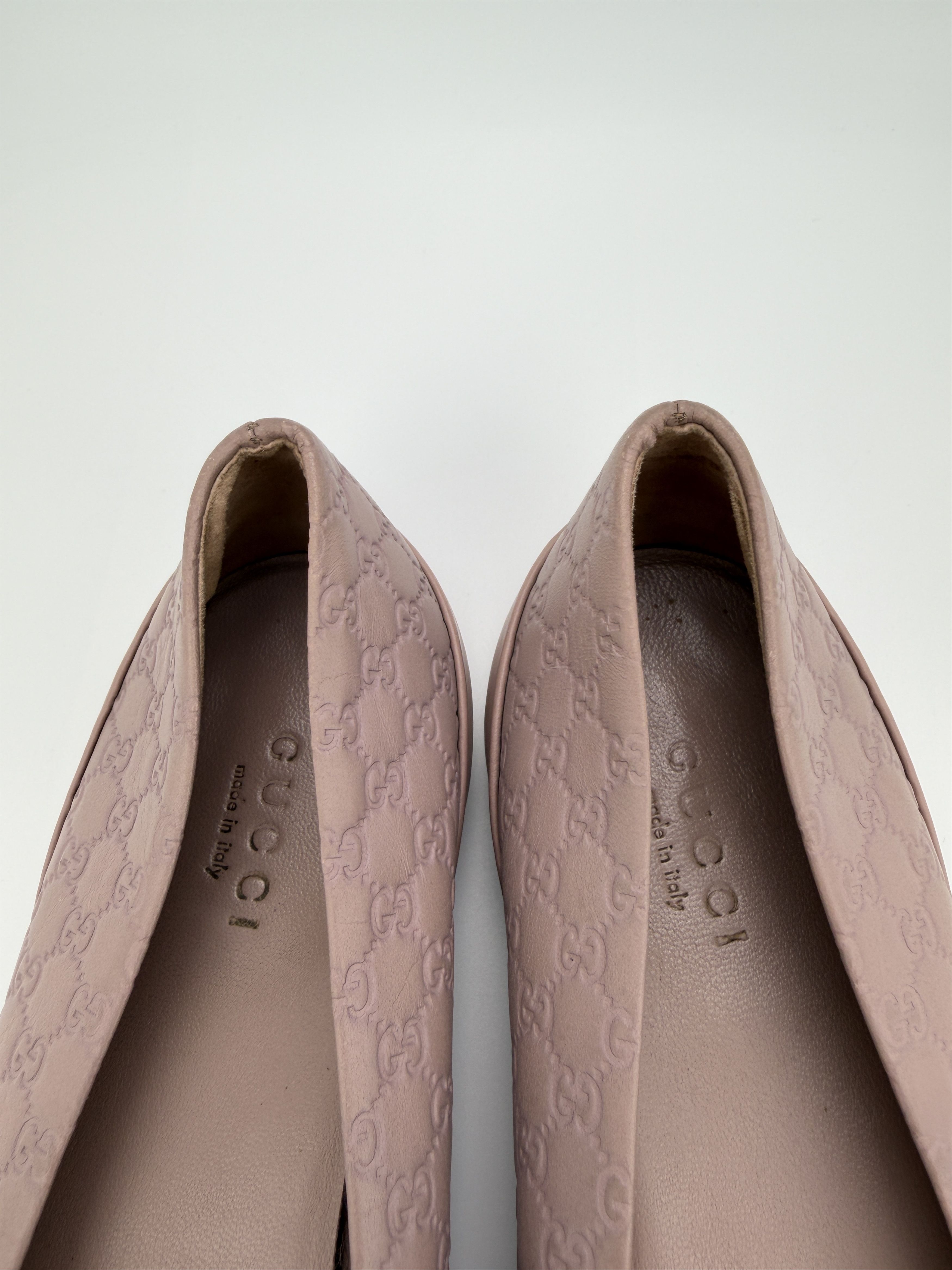 Gucci Gucci Guccissima Horsebit Leather Ballet Flats Shoes Size US 6.5 / IT 36.5 - 13 Thumbnail