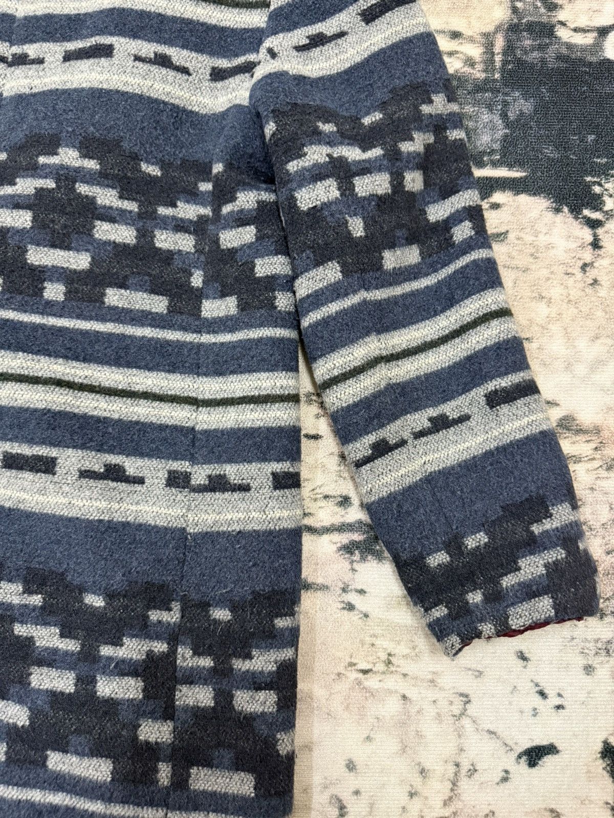 Native × Vintage Vintage 90s Casual Corner Southwestern wool blend lined coat Size US M / EU 48-50 / 2 - 12 Thumbnail