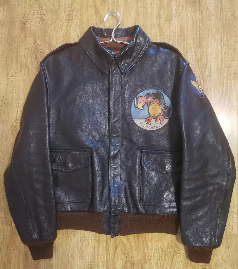 The Real McCoy's A2 black jacket
