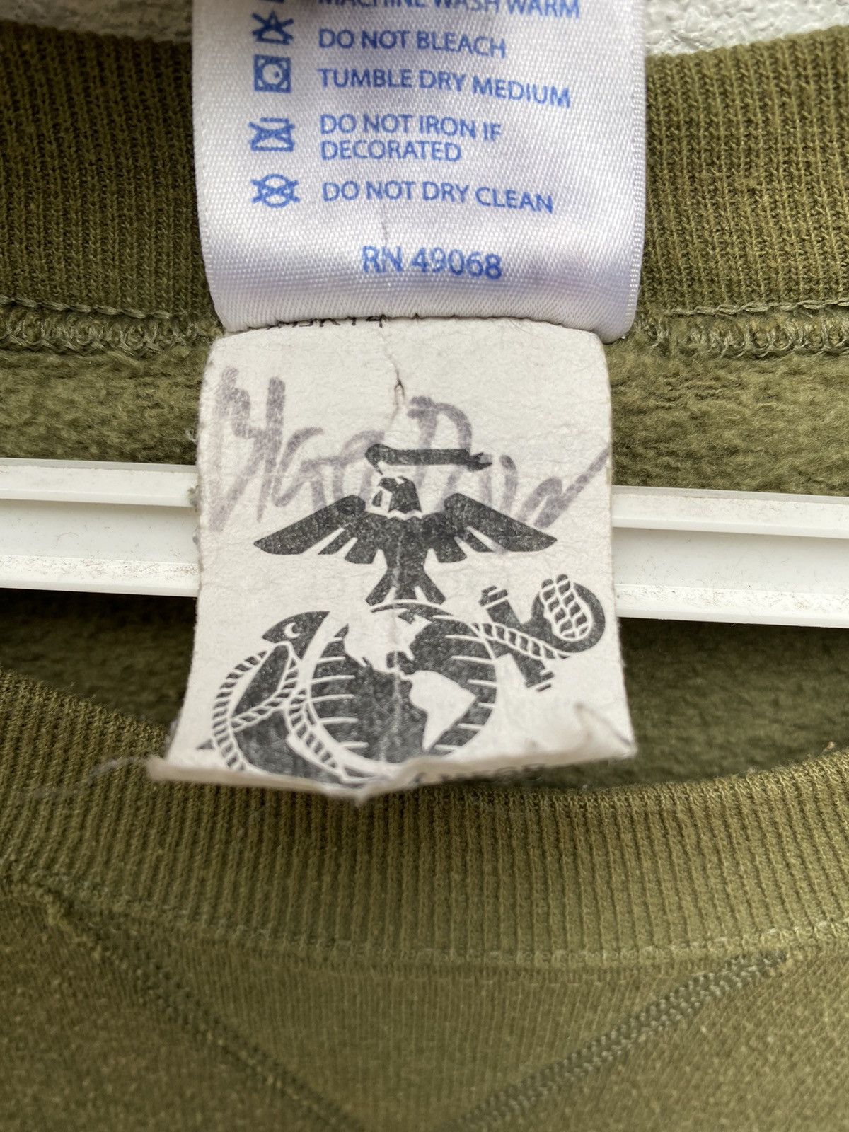Vintage Sweatshirt USMC vintage 90s Size US L / EU 52-54 / 3 - 4 Thumbnail