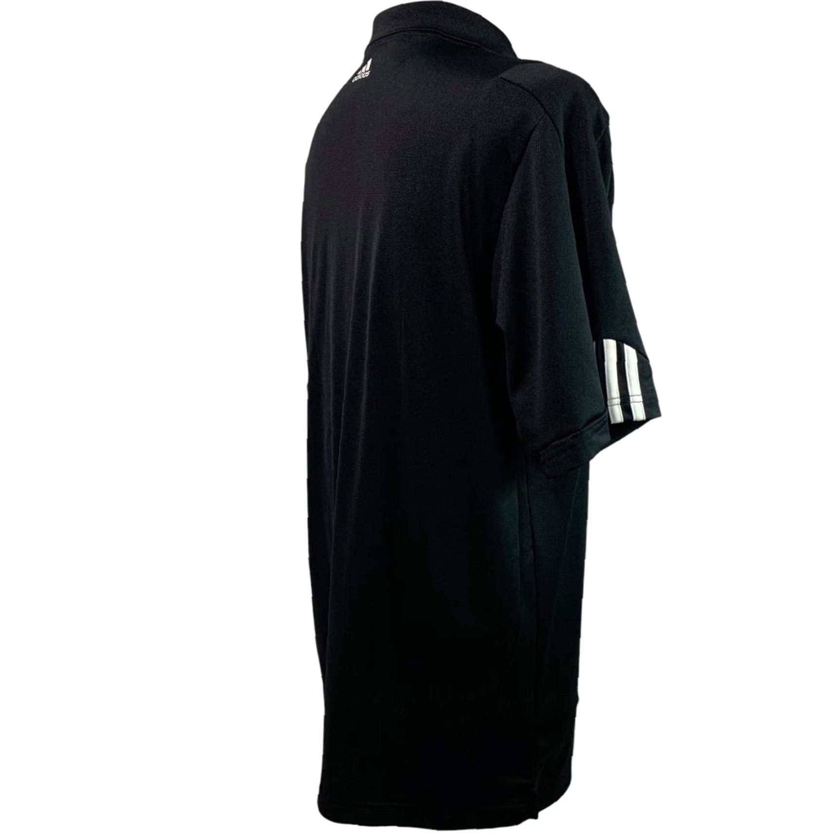 Adidas Adidas Mens Golf Shirt Polo M Black Stripe Cuff P77781 Size US M / EU 48-50 / 2 - 5 Thumbnail