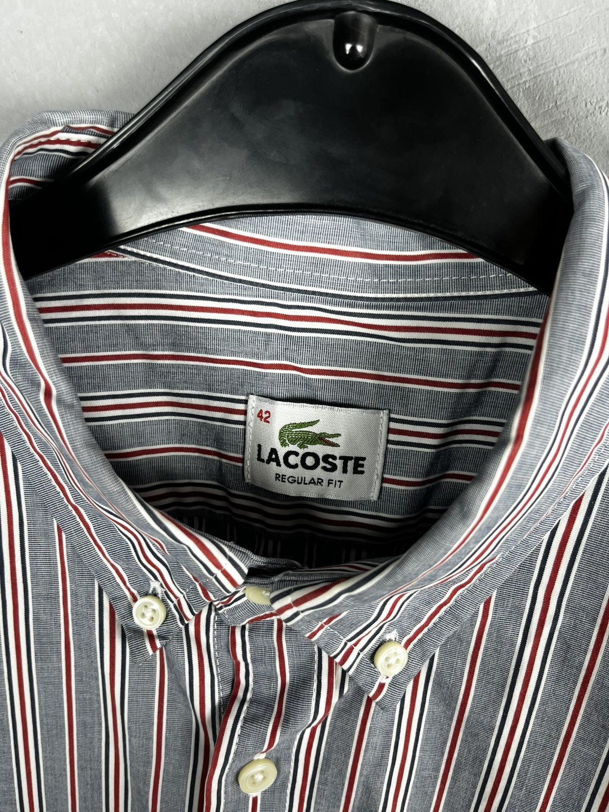 Lacoste Lacoste mens button shirt size m Size US M / EU 48-50 / 2 - 3 Thumbnail