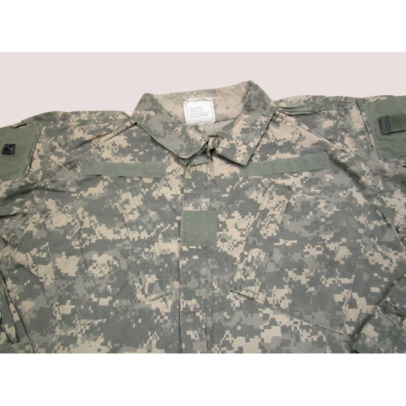 American Apparel US Military Coat Men M Gray Camouflage FR Coat Jacket Military Jacket Size US M / EU 48-50 / 2 - 1 Thumbnail