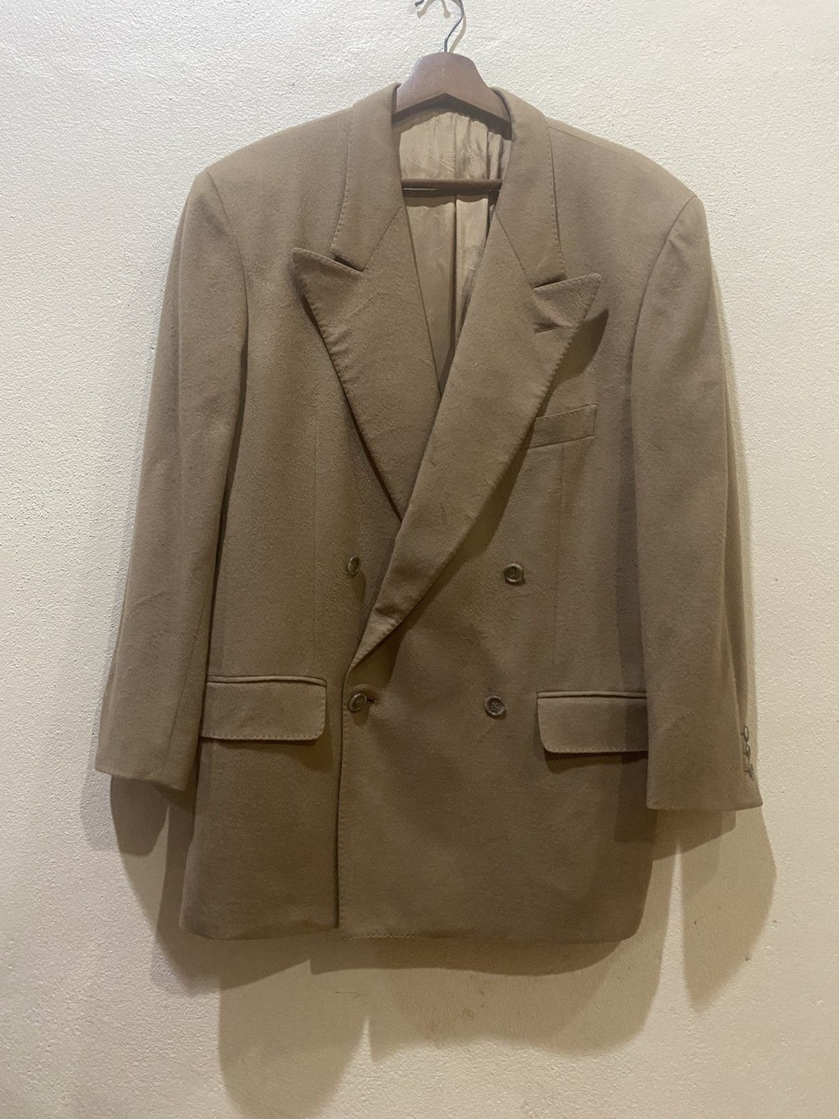 Valentino Valentino Garavani Wool Double Breasted Blazer Size 48R - 1 Thumbnail