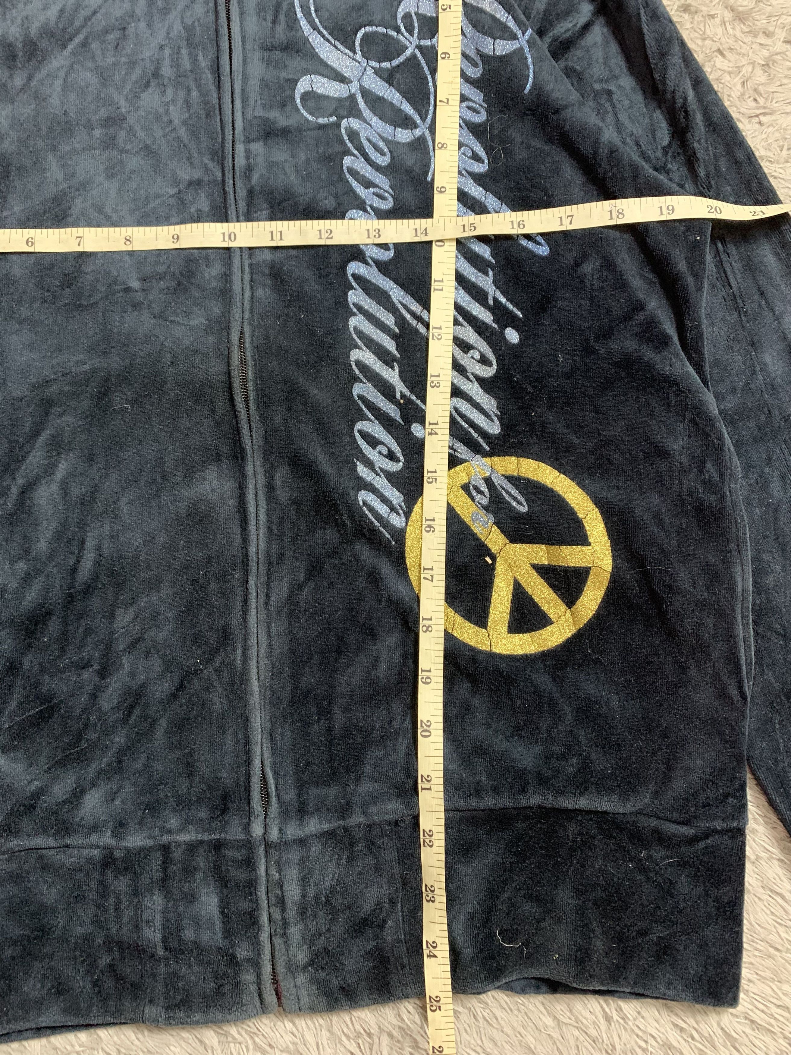 Japanese Brand Defective Faux Fur Peace Poem Japan Style Size US L / EU 52-54 / 3 - 4 Thumbnail