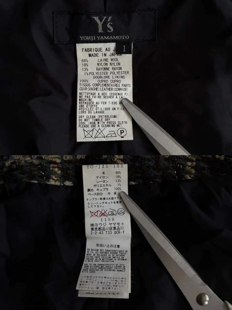 Yohji Yamamoto yohji yamamoto size 1 2011 SS Mainline Show Horn-Button Wo Size S / US 4 / IT 40 - 5 Thumbnail