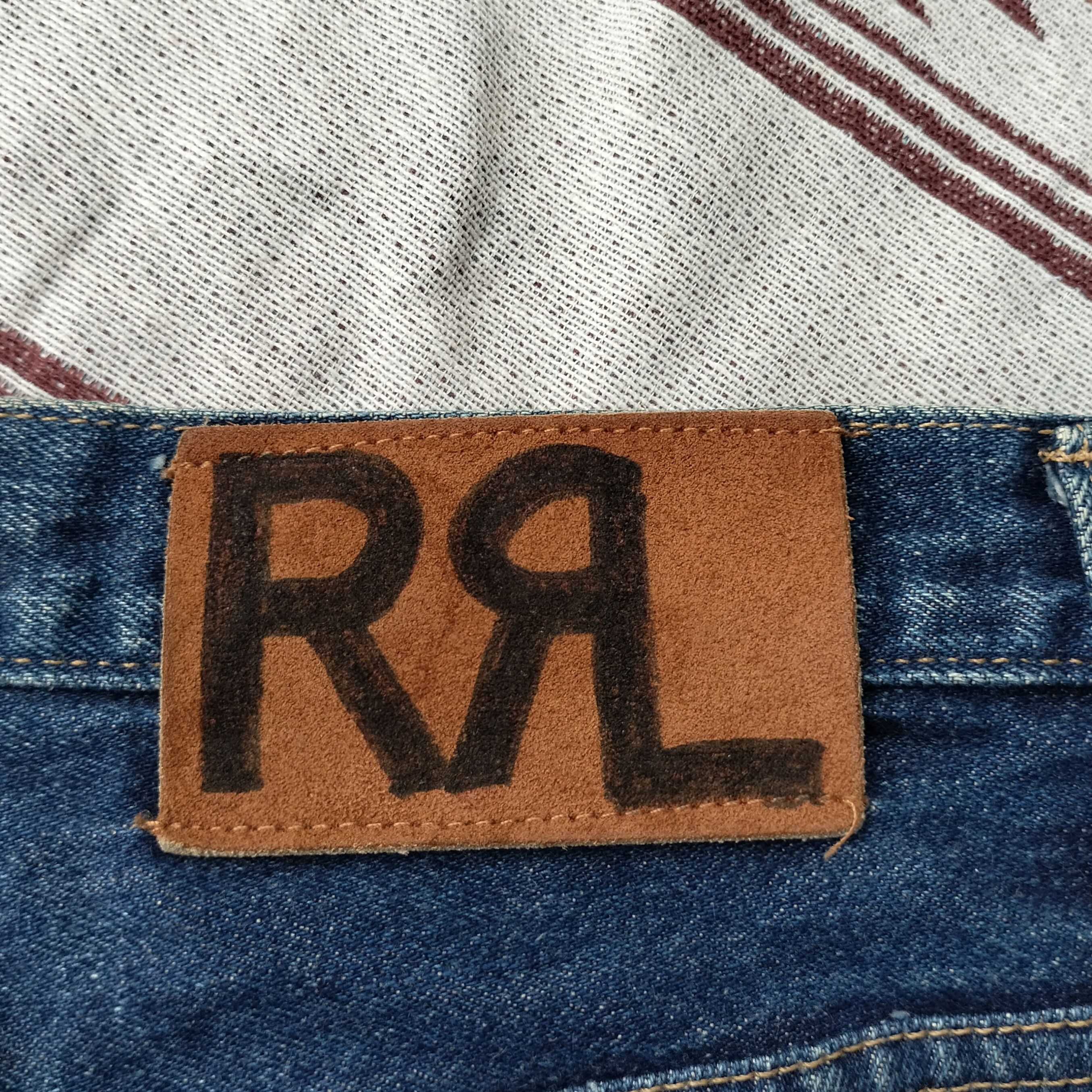 RRL Ralph Lauren Vintage double RL selvedge denim Size US 31 - 15 Thumbnail