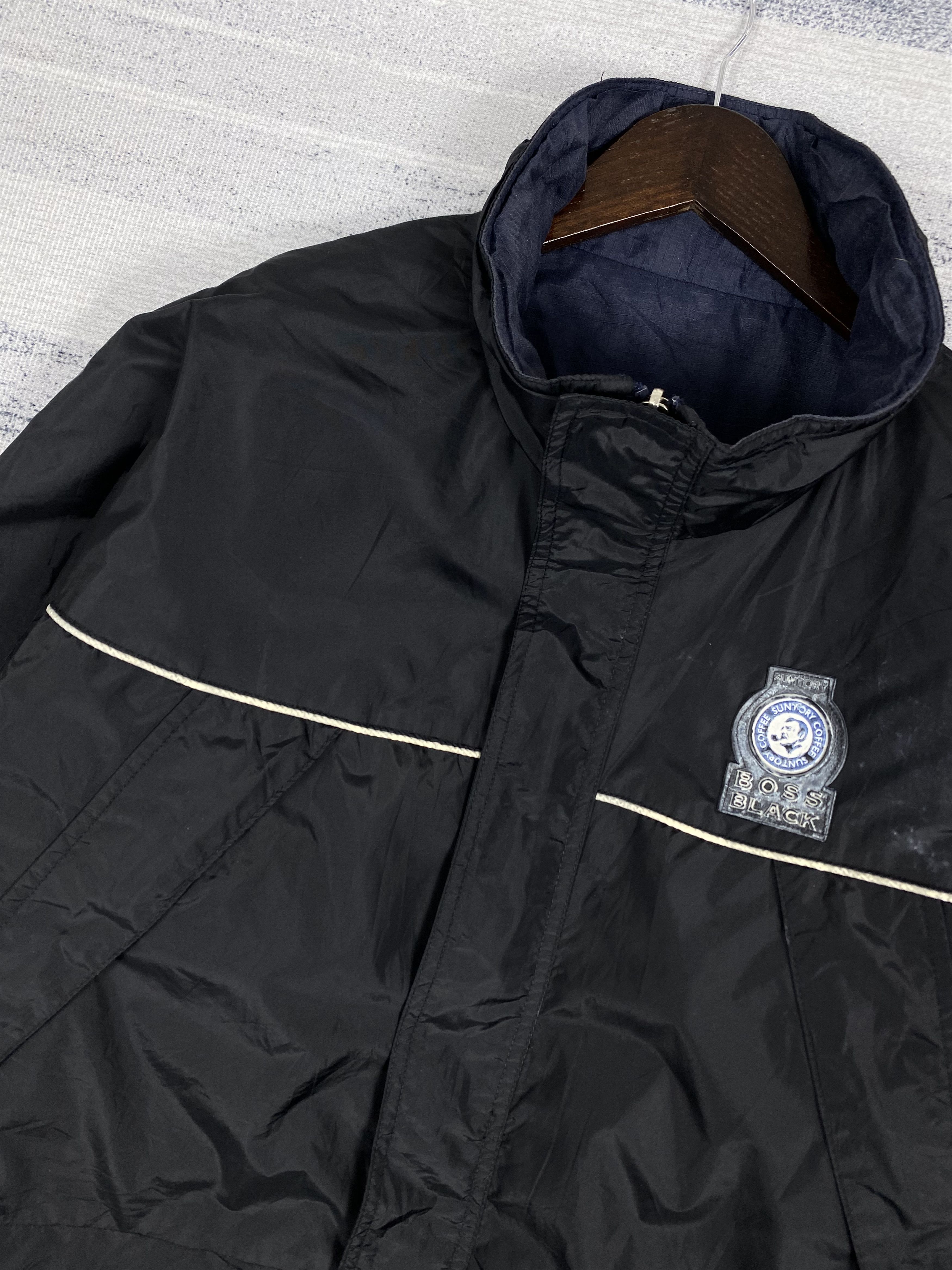 Japanese Brand Vintage Suntory Coffee Boss 7 Reversible Jacket K0222 Size US M / EU 48-50 / 2 - 9 Thumbnail