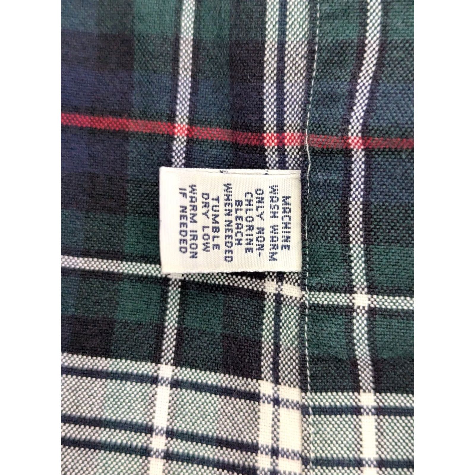 Polo Ralph Lauren Polo Ralph Lauren Shirt Men L Plaid Flannel Button-Down Collar Classic Fit Green Cotton EUC Size US L / EU 52-54 / 3 - 6 Thumbnail