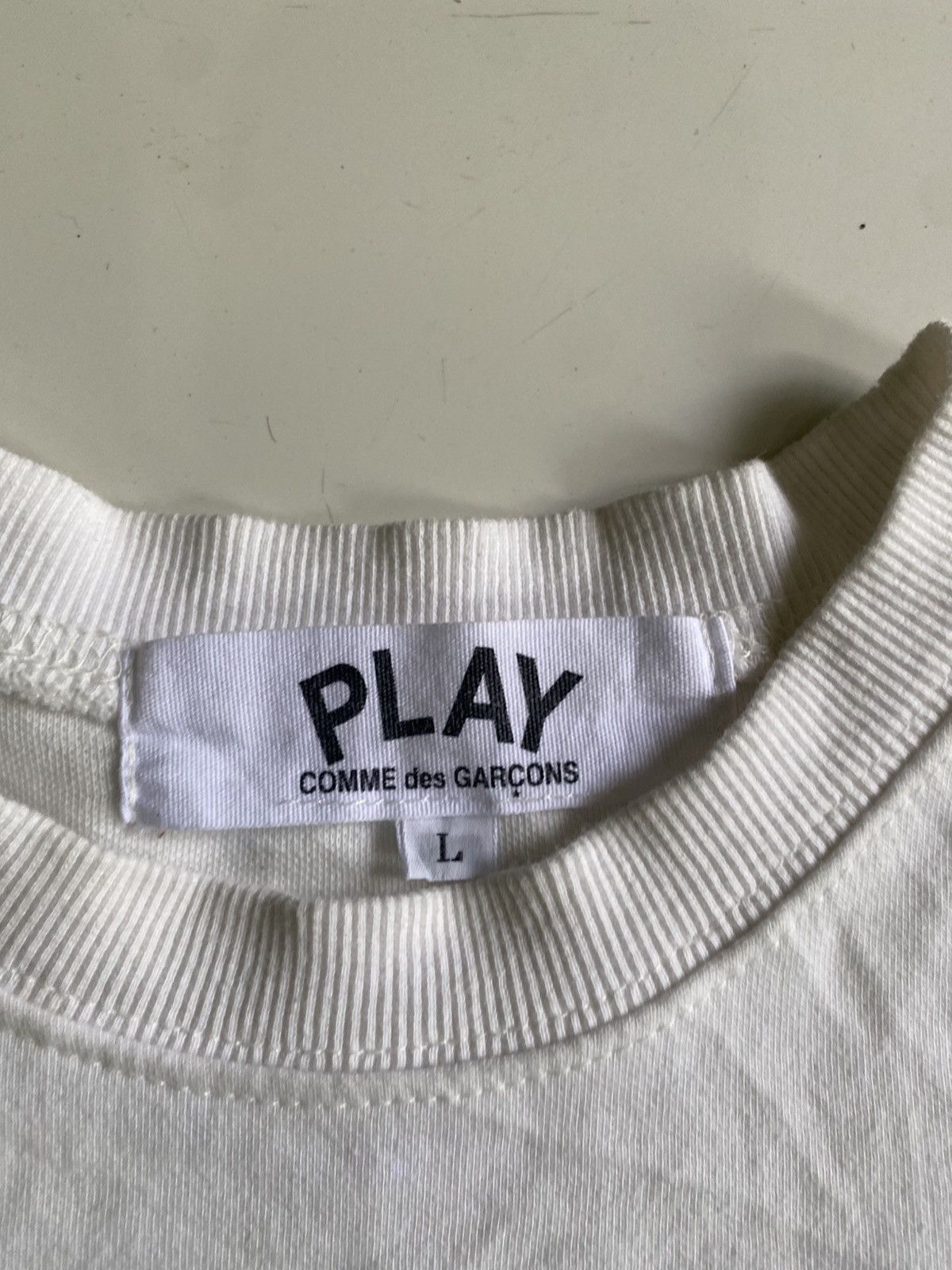 CDG by Comme des Garcons × Comme des Garcons Vintage Comme des garçons White Crewneck Size US L / EU 52-54 / 3 - 5 Thumbnail