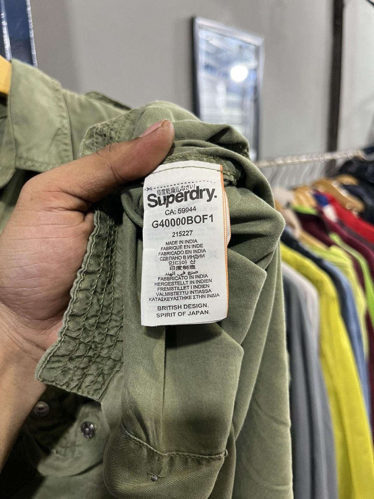 Superdry Vintage superdry outer button ups shirt Size XS / US 0-2 / IT 36-38 - 8 Thumbnail