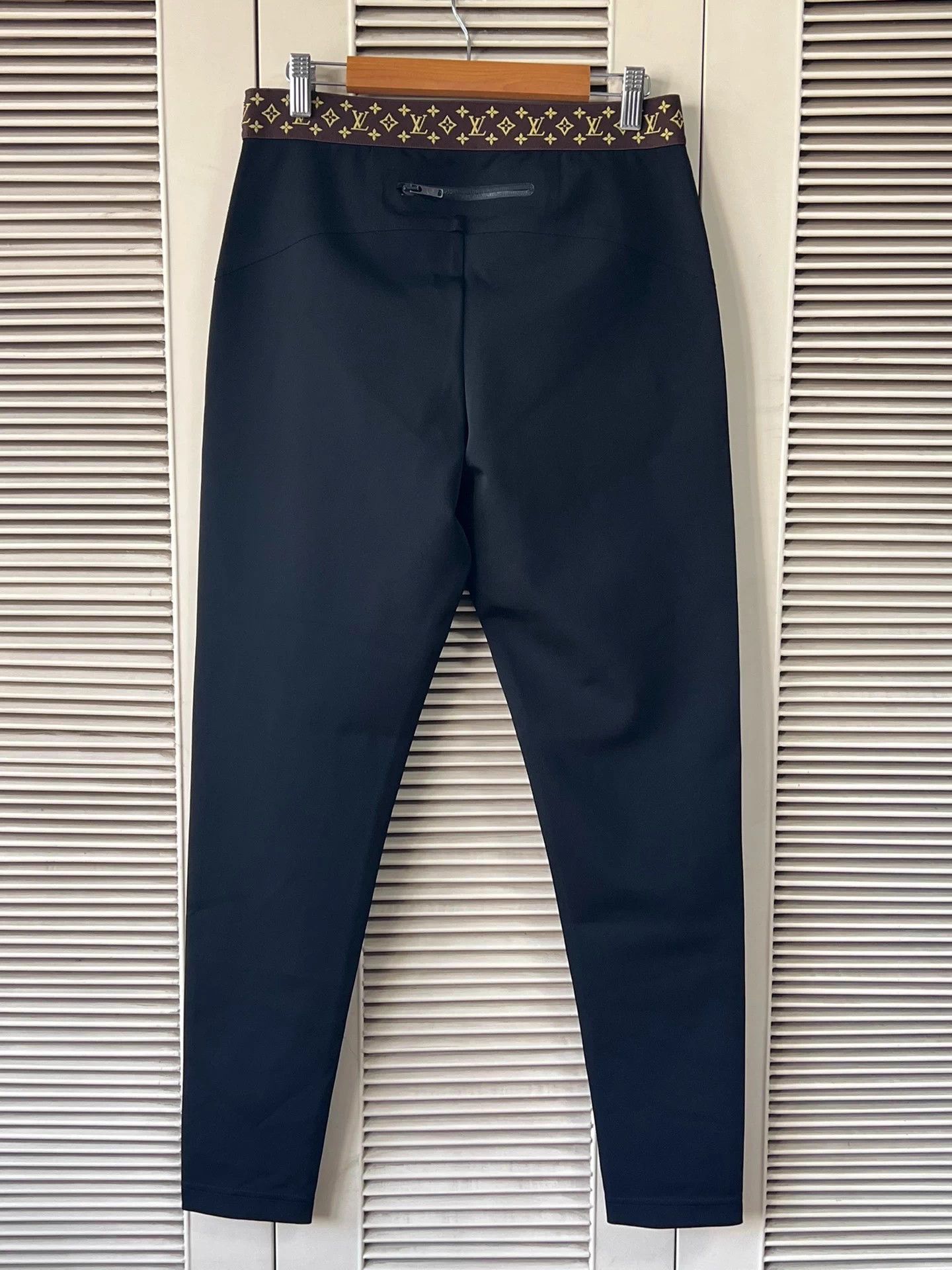Louis Vuitton LV women's chinos 42 Monogram belt slim fit Size 30" / US 8 / IT 44 - 2 Thumbnail