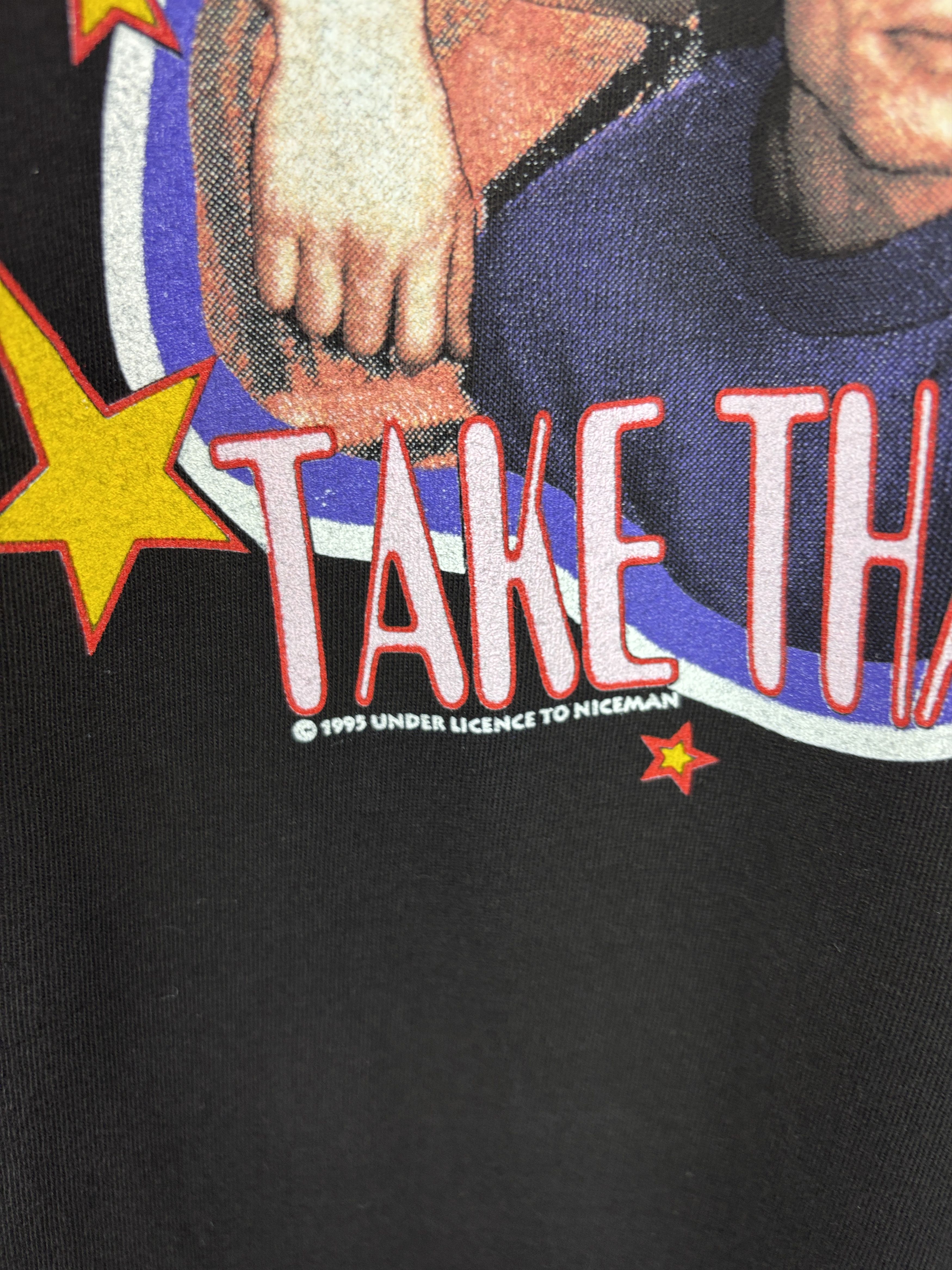 Band Tees × Vintage Vintage Take That Nobody Else Tour 1995 T-shrit Black XL Size US XL / EU 56 / 4 - 6 Thumbnail