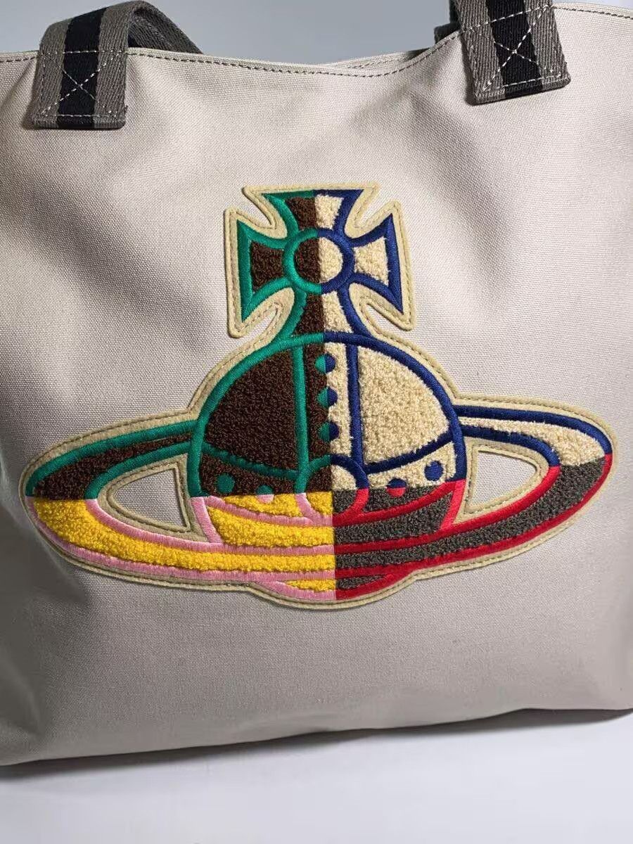 Vivienne Westwood Orb Patch Tote Bag Size ONE SIZE - 4 Thumbnail