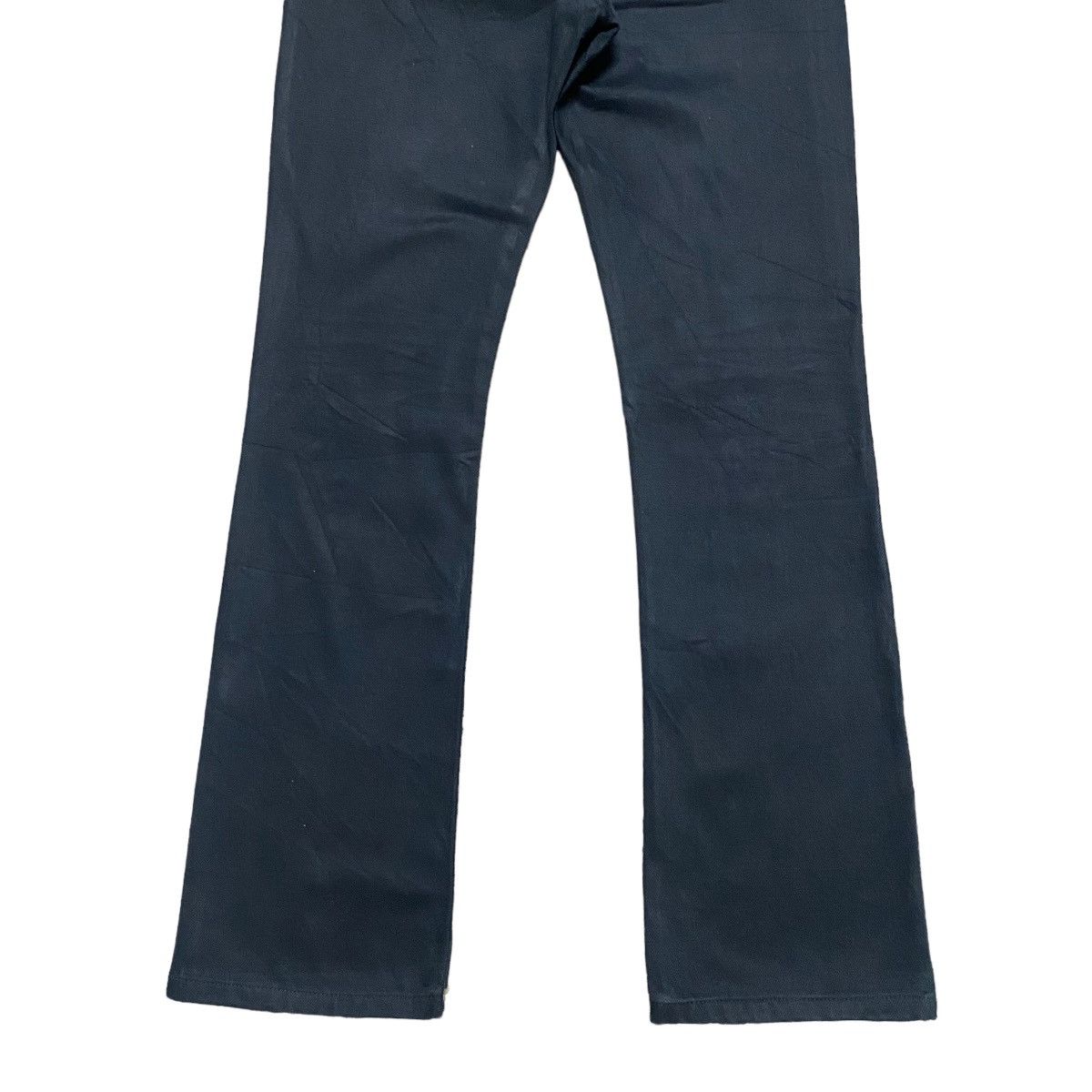 RIPVANWINKLE Rip Van Winkle Black Denim Flare Jeans Size 26" / US 2 / IT 38 - 13 Thumbnail