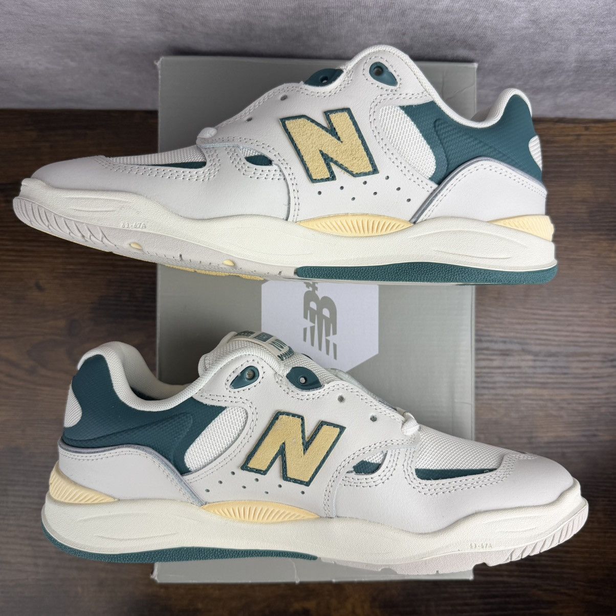 New Balance New Balance Numeric 1010 Tiago Lemos White Spruce NM1010AL Size US 8.5 / EU 41-42 - 4 Thumbnail