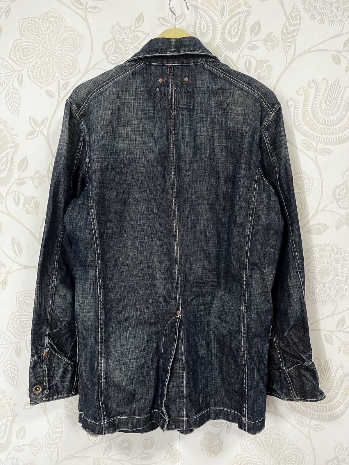 Levi's × Levi's Made & Crafted × Vintage Levis Redloop Chore Jacket Hidden Rivet Buttons Size US L / EU 52-54 / 3 - 5 Thumbnail