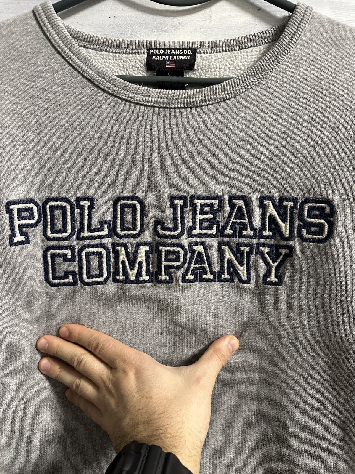 Ralph Lauren Rare Vintage Sweatshirt Ralph Lauren Polo Jeans Company. Size US M / EU 48-50 / 2 - 2 Thumbnail
